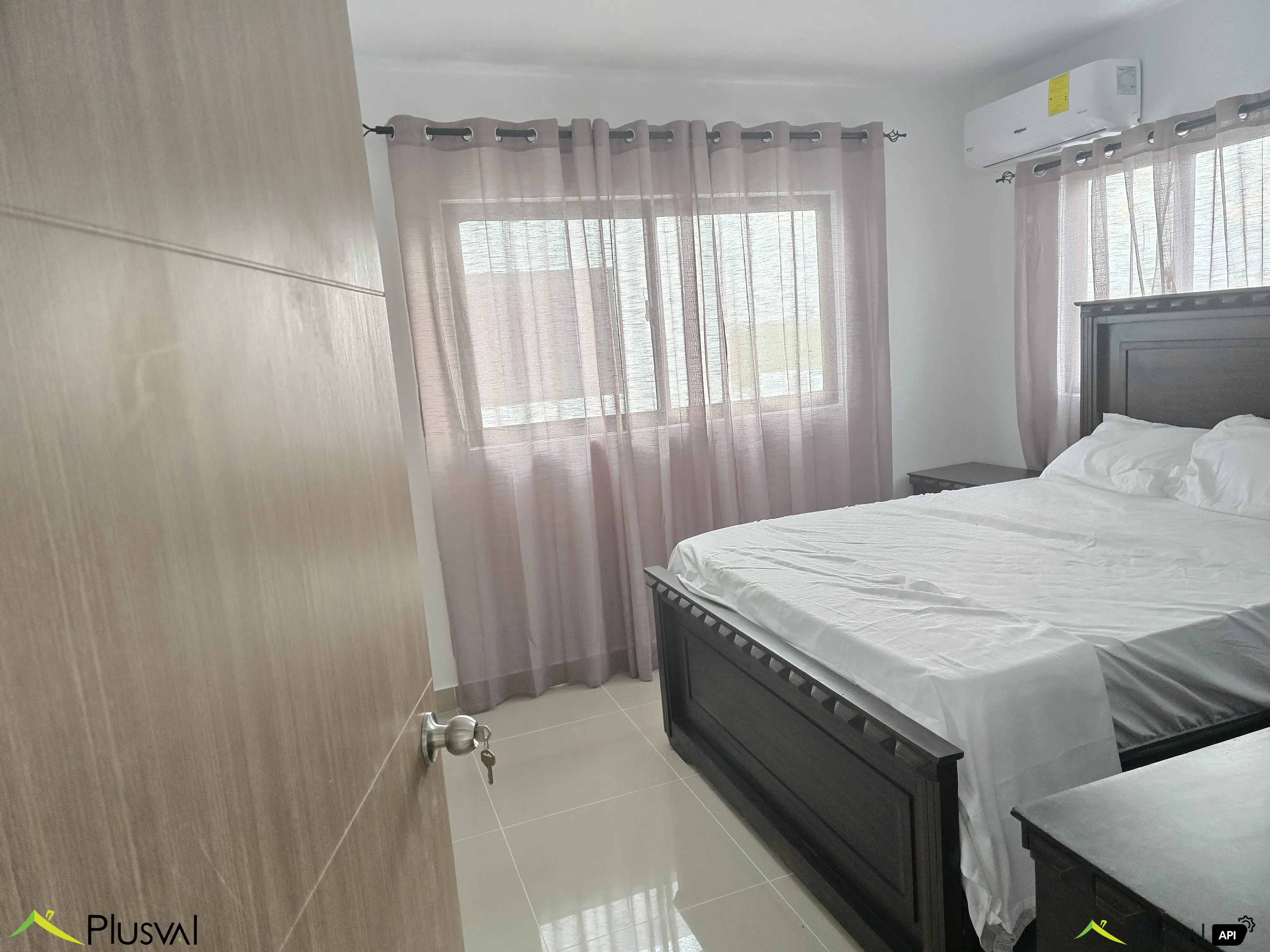 Moderno apartamento amueblado en Renta de 1 habitación en 4to nivel con areas sociales completas en Punta Cana 449340