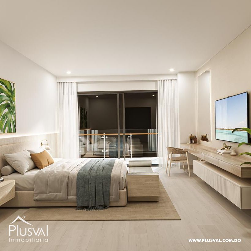 Apartamentos en venta de 2 y 3 habitaciones en Punta Cana Village 432062