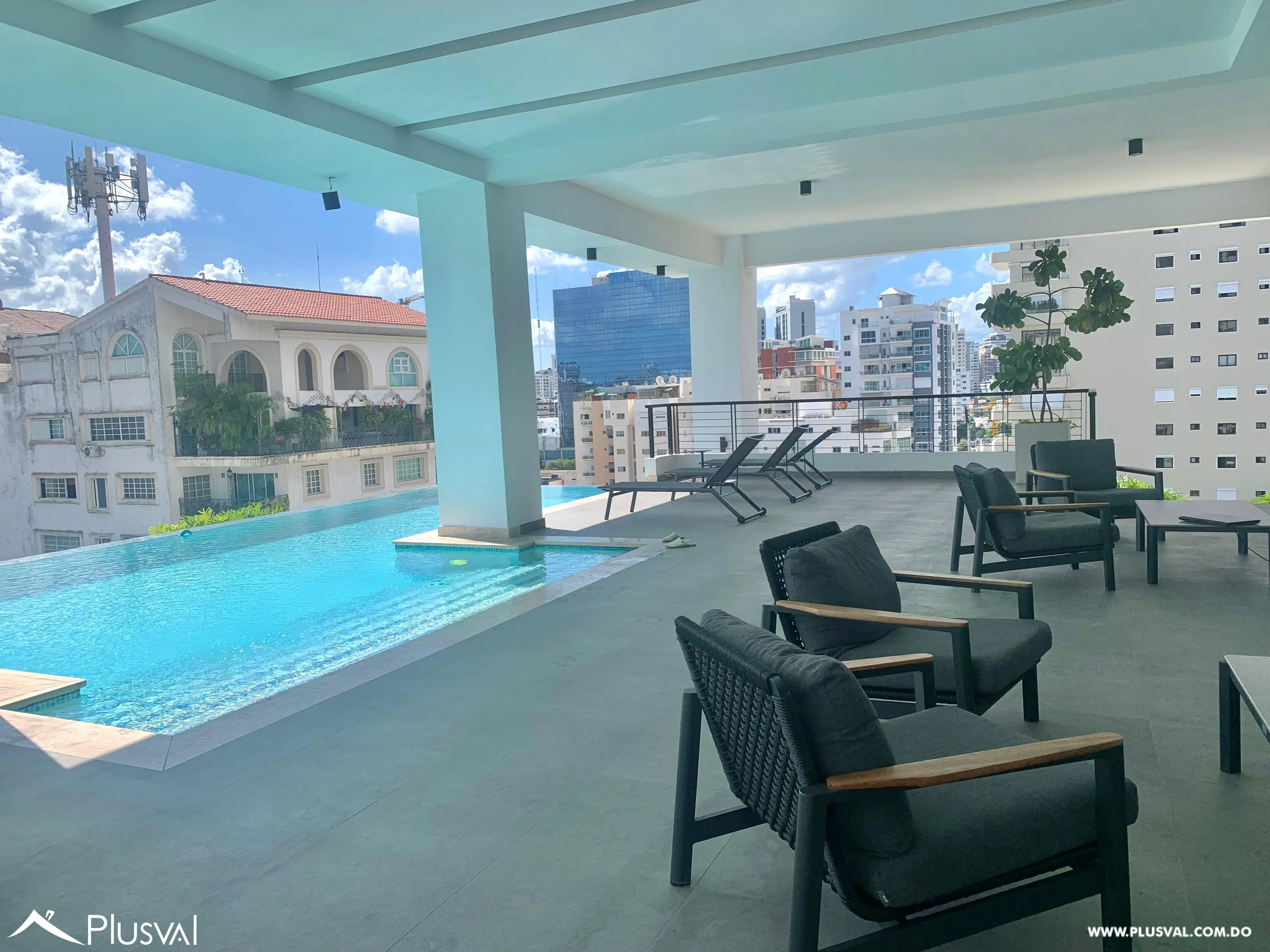 Apartamento amueblado en alquiler en Naco 475569