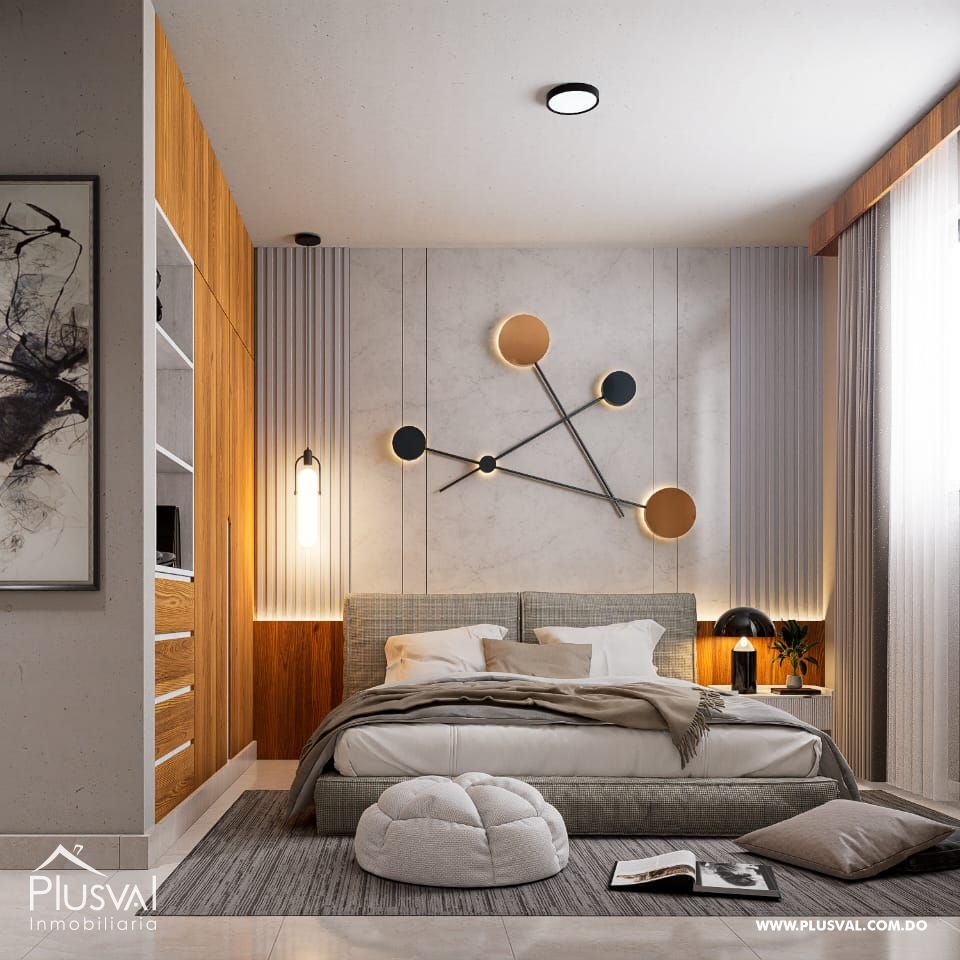 Apartamento en planos con patio privado, ubicado en zona residencial de Santiago, 408627
