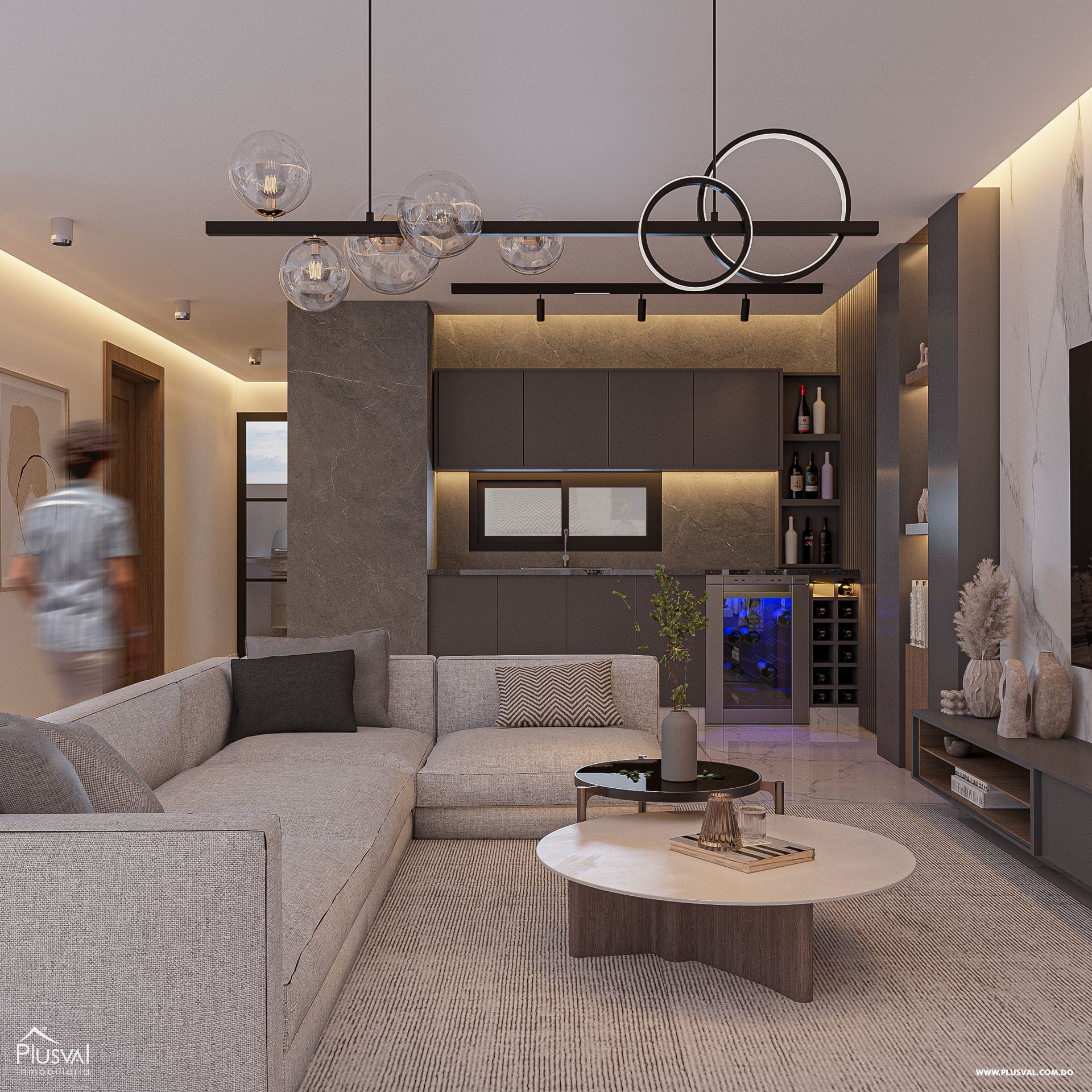 LIVING GOLDEN Amplio Penthouse en construcción con vistas panorámicas de 360 grados de la ciudad y sus alrededores. 338011