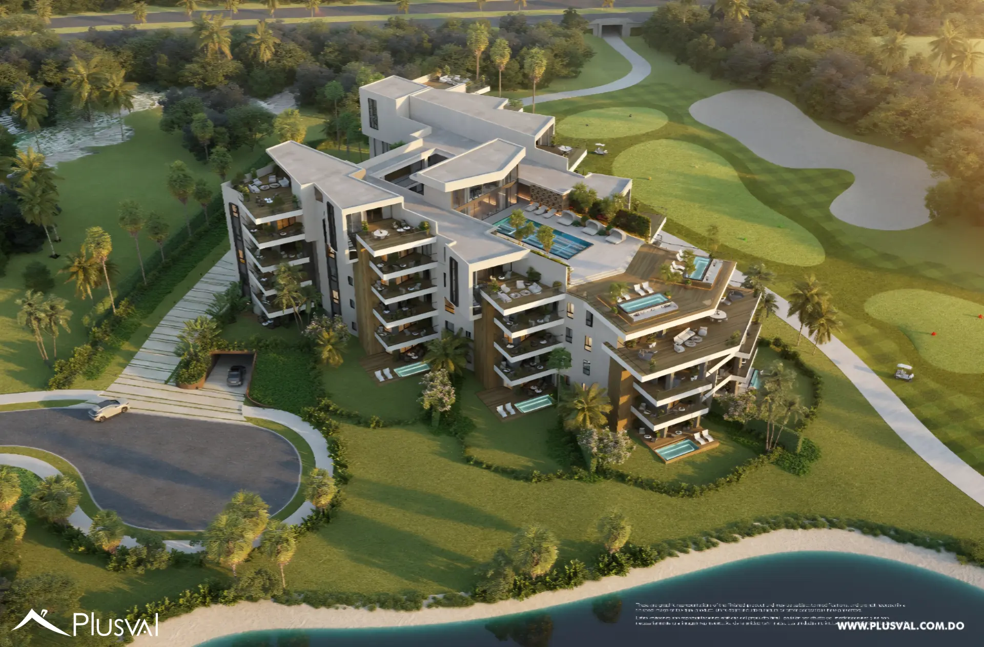 Proyecto muy Privado, de Apartamentos, en Cap Cana con Vista a Lago 525438