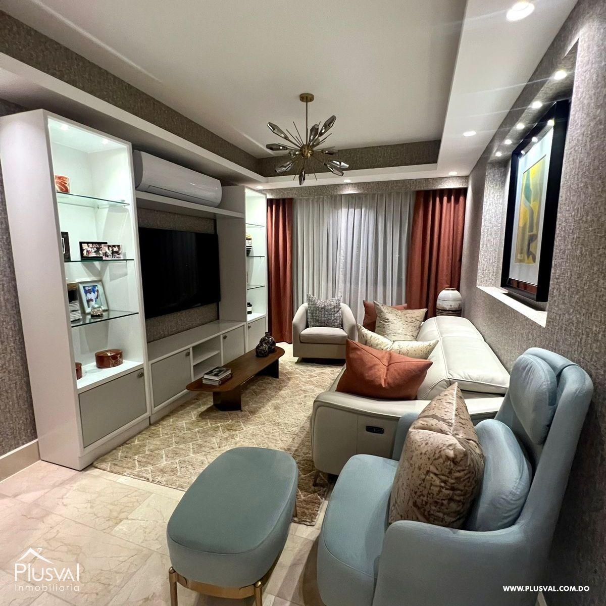 Apartamento Amueblado en Venta con espectacular  Vista al mar en Alma Rosa 313897