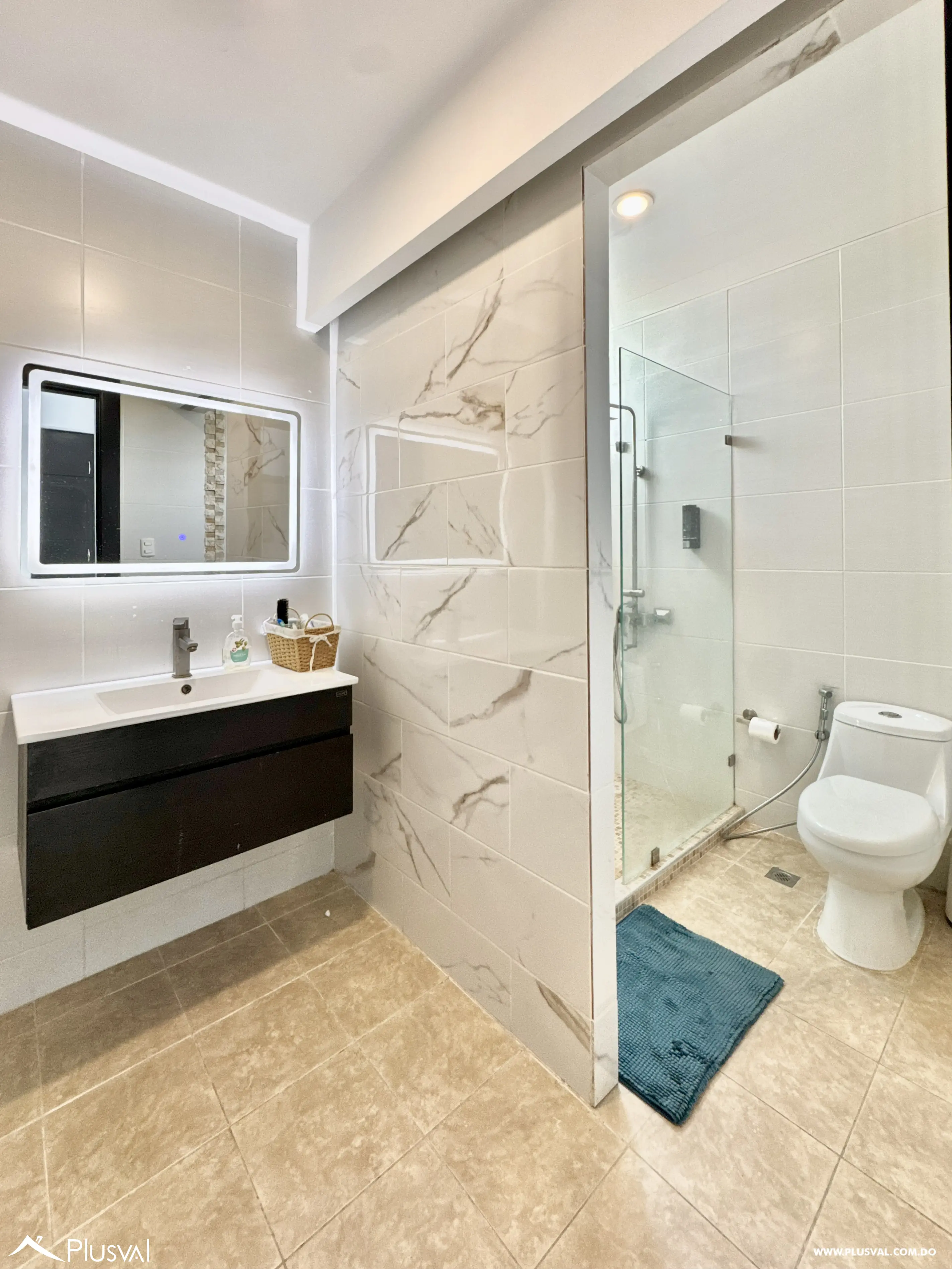 Vendo apartamento de tres habitaciones en Mirador Norte. 489916