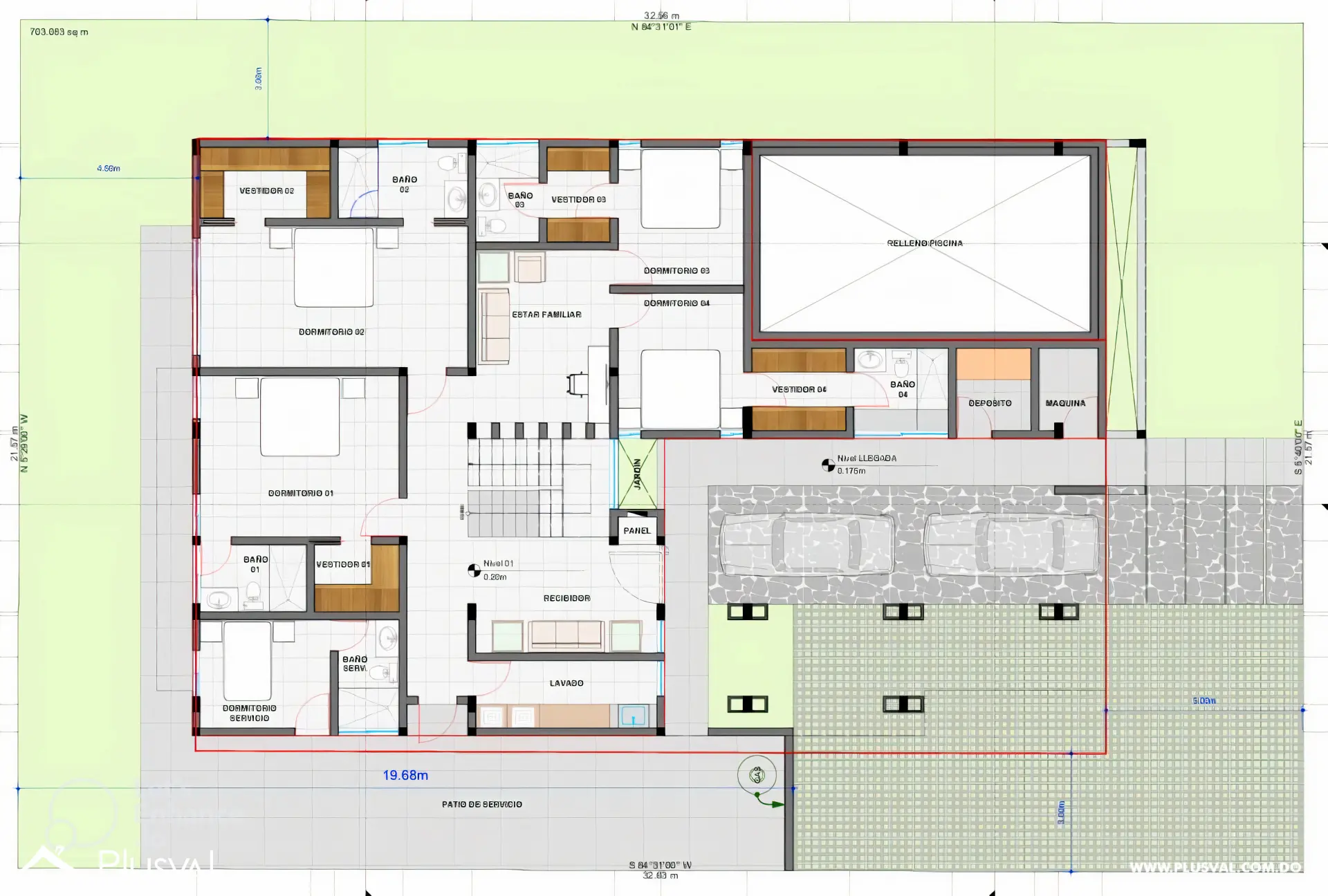 Villa en venta Punta Cana Village West 451998