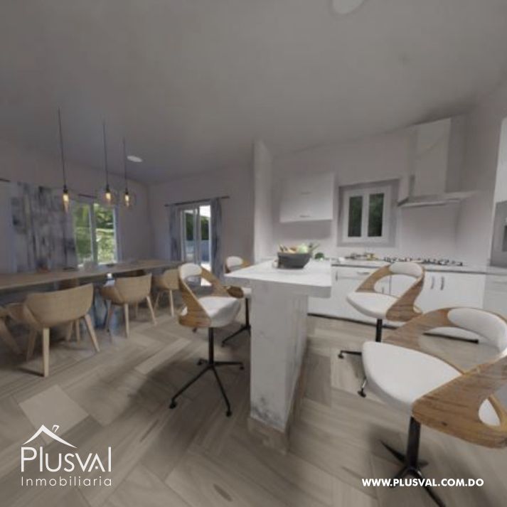 Proyecto de villas de dos niveles en Bávaro, Punta Cana. 275926