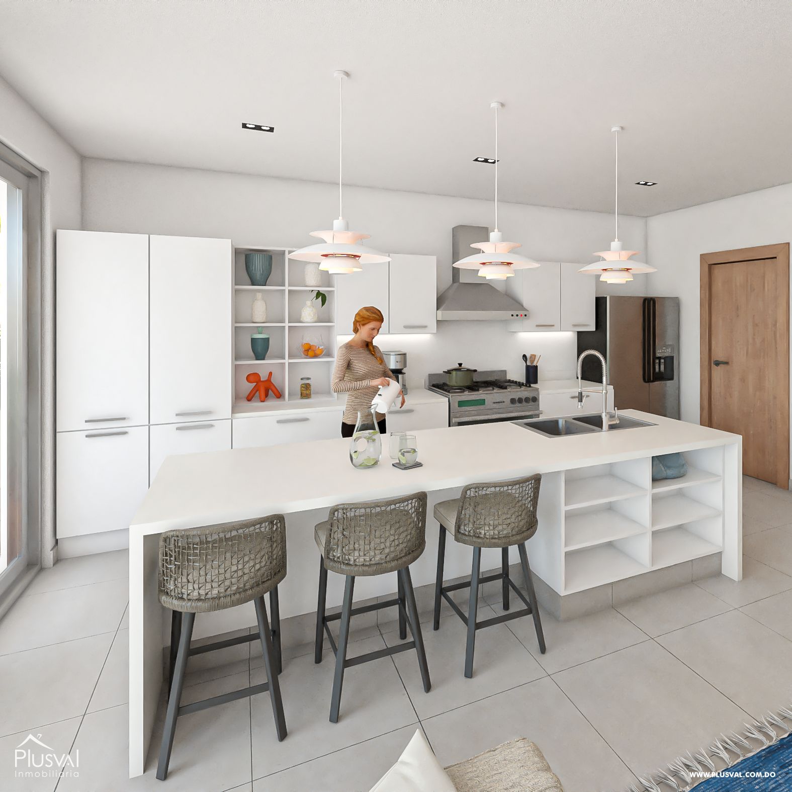 Apartamentos de 2 habitaciones, en Uvero Alto 233127