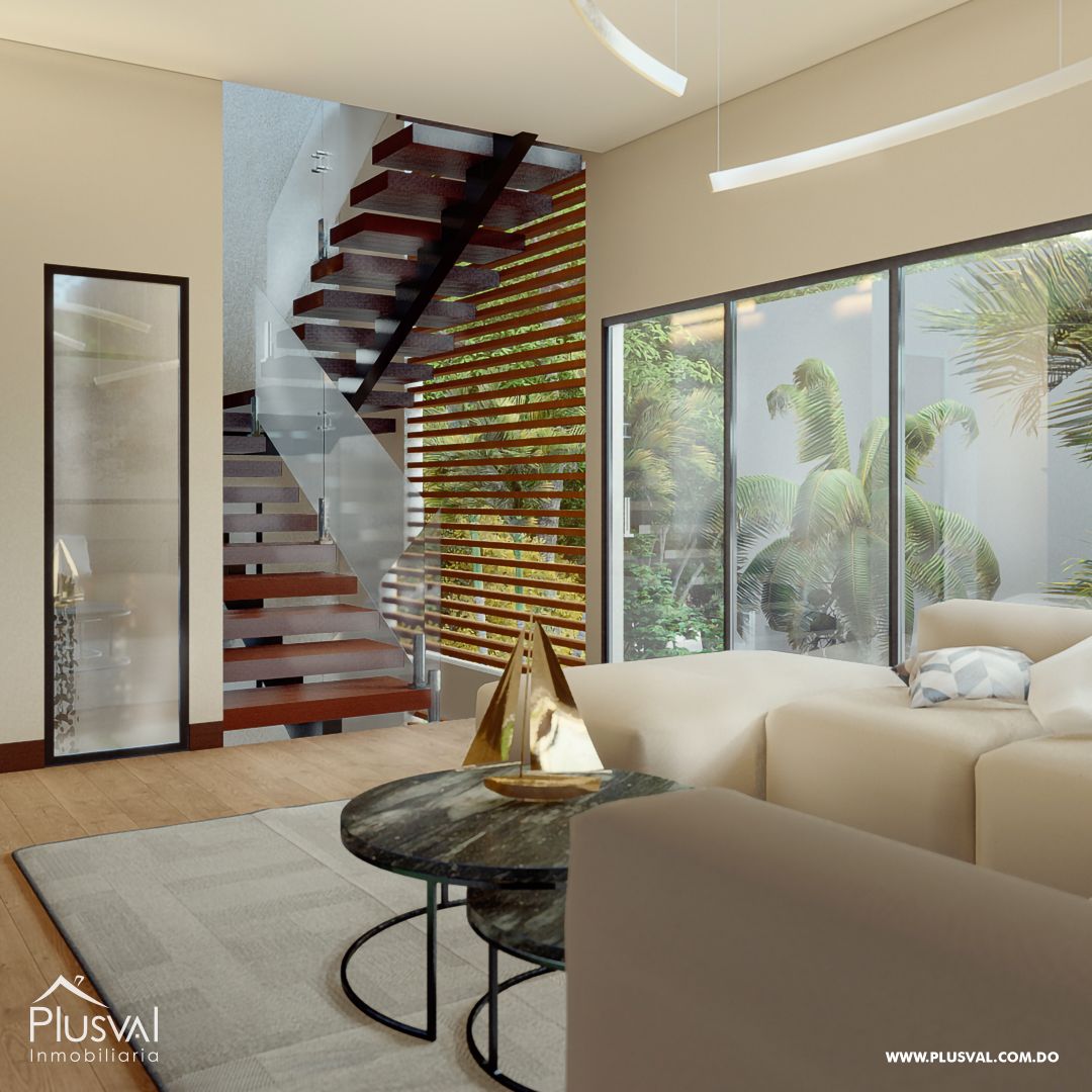Villas de 3 niveles en Cap Cana 318336