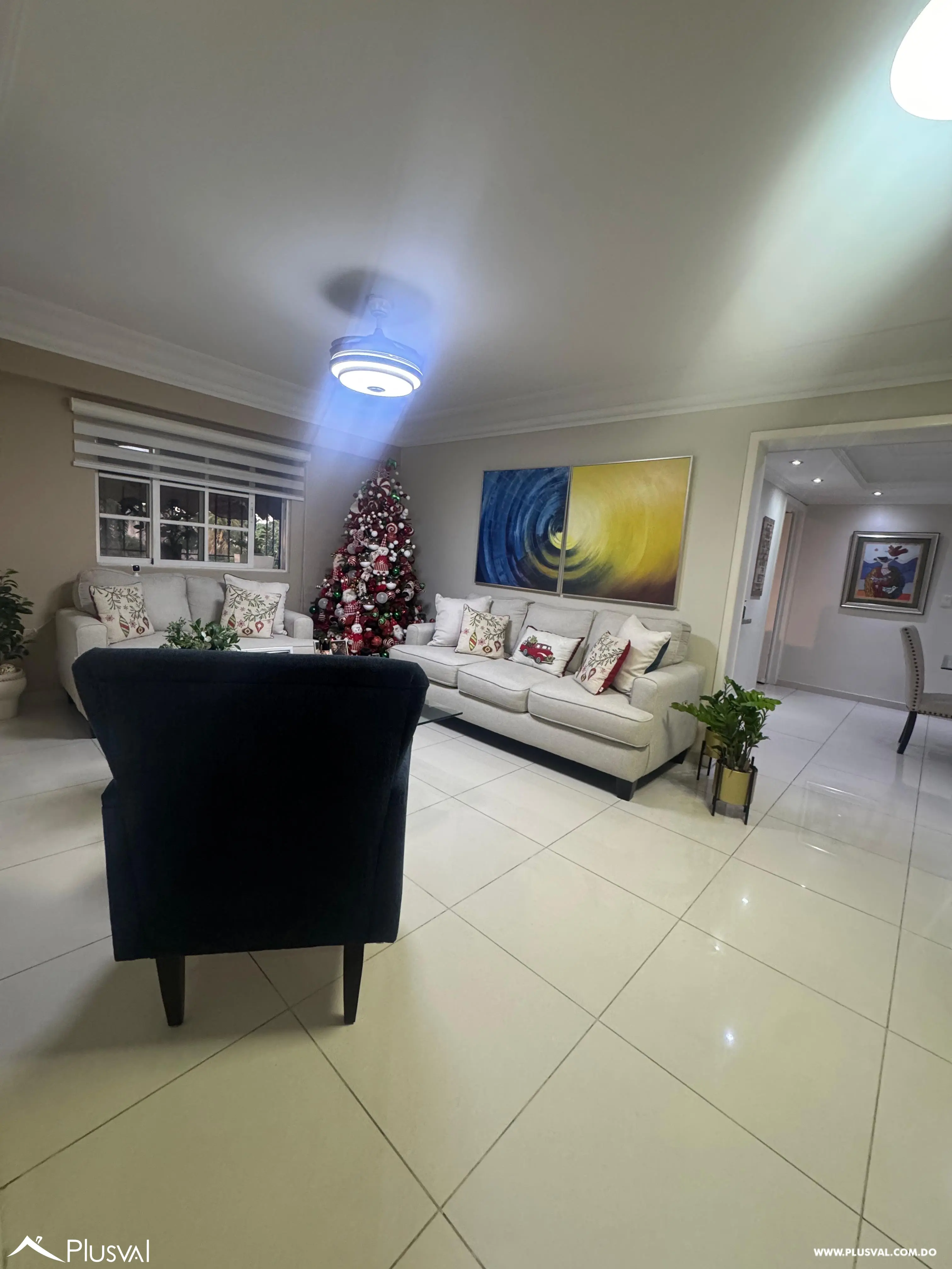 Venta de apartamento de 3 habitaciones y estudio en Arroyo Hondo Viejo 473231