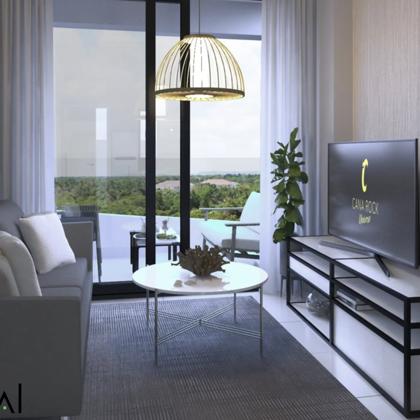 Penthouse en venta de 1 habitación 436767