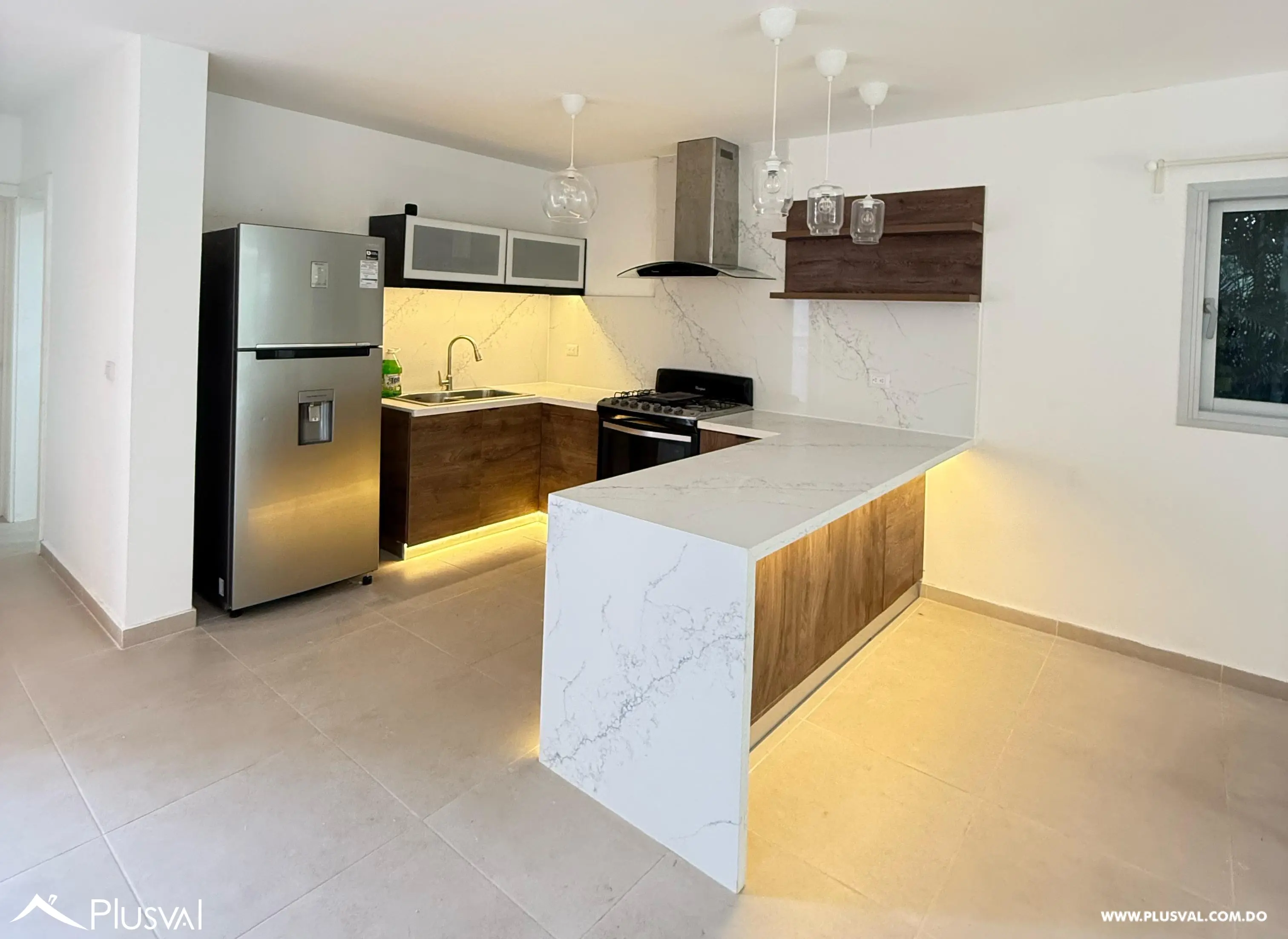 Town House amueblado de 3H con 352mt2 en Marina Village - Playa Nueva Romana 486914