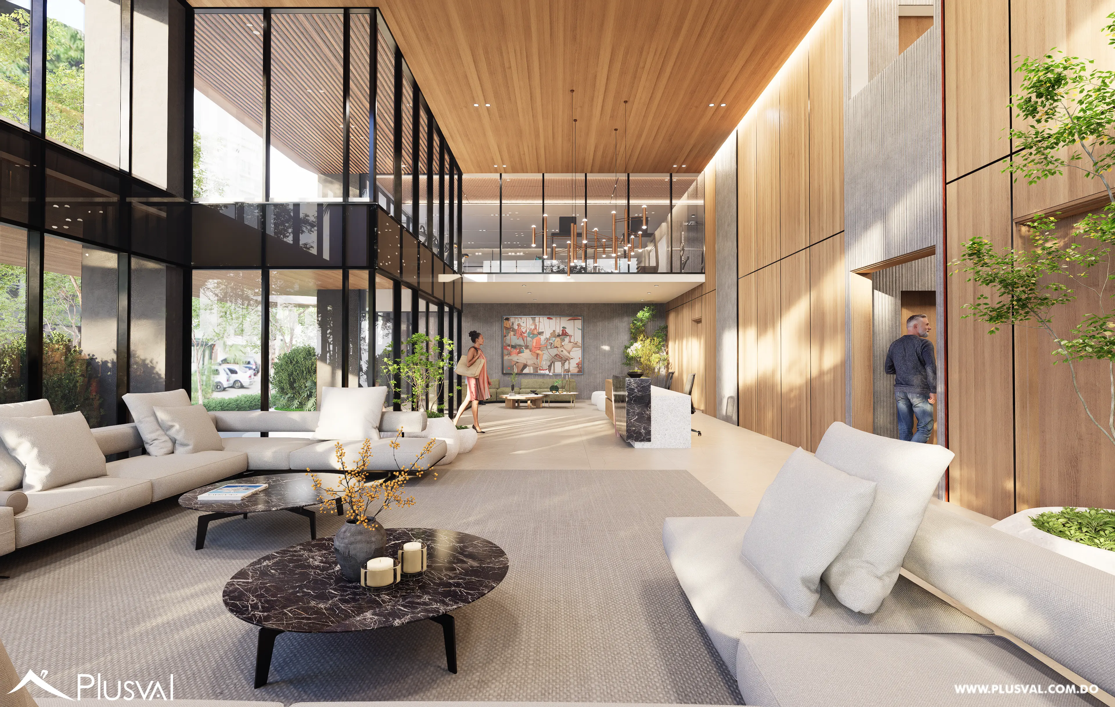 Exclusivo apartamento en venta en Naco 3 habitaciones con estudio, family room, balcón y 3 parqueos 514016