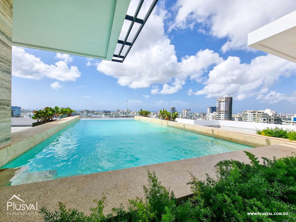 Apartamento amueblado en alquiler,  Piantini 278410