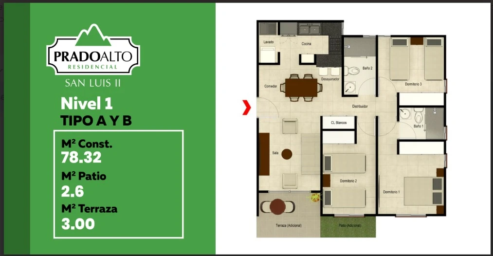 Apartamentos en Santo Domingo Este 440801