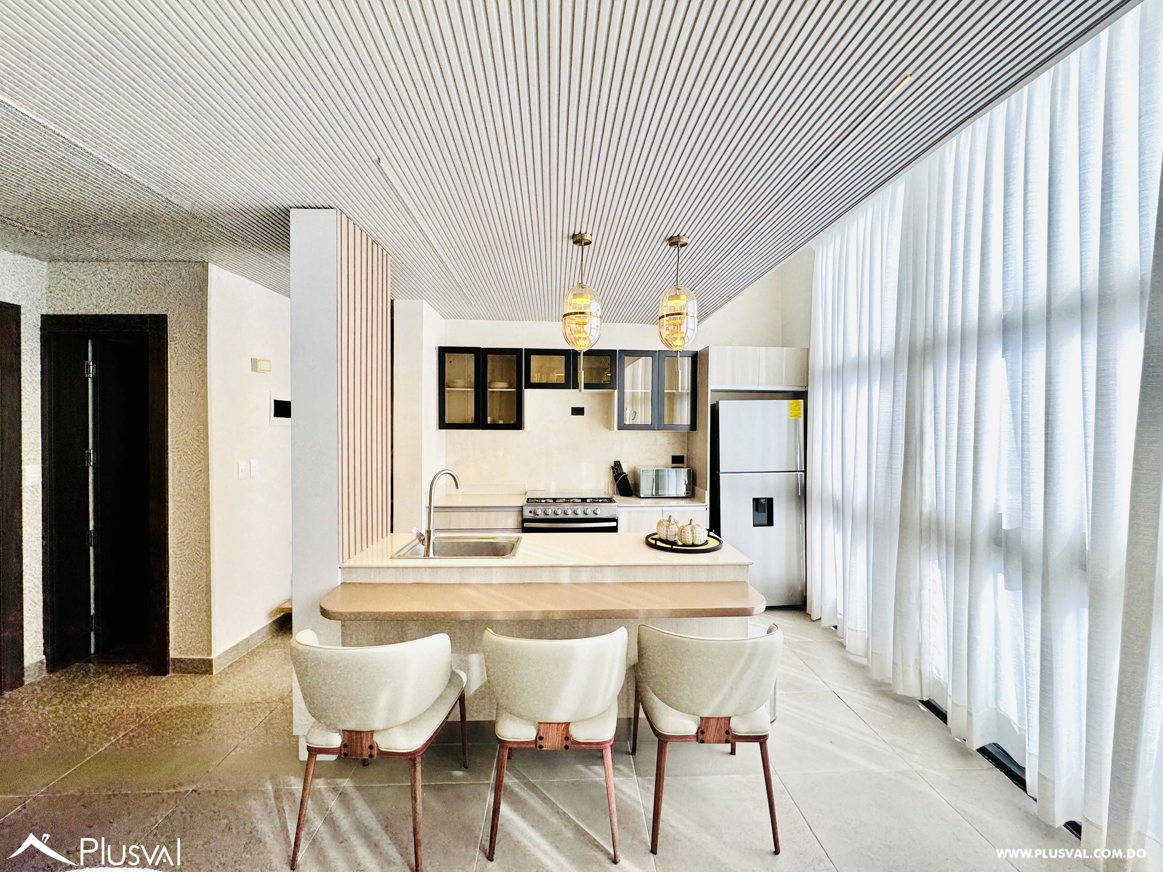 Apartamento amueblado tipo loft en Naco 454949