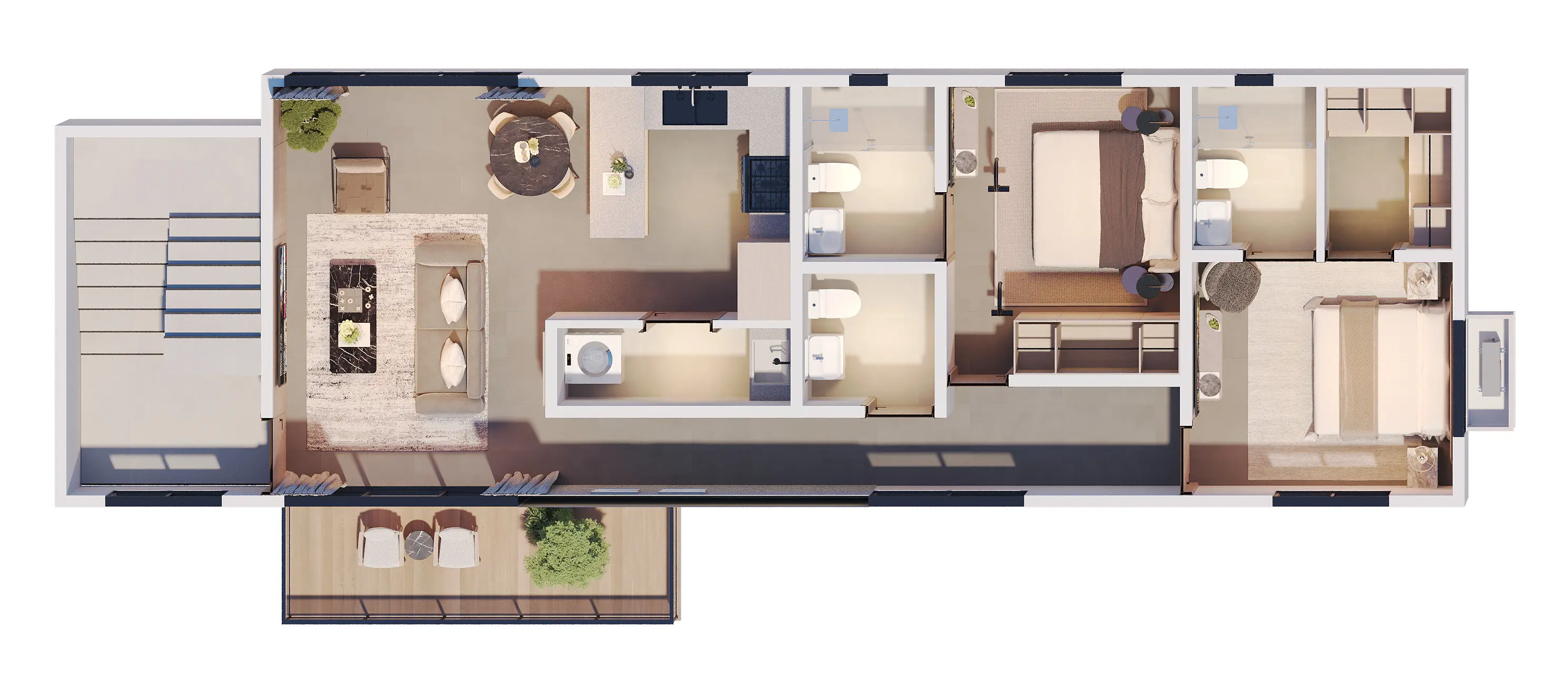 Apartamentos en Venta de 2 y 3 Habitaciones en Santo Domingo Este 535669