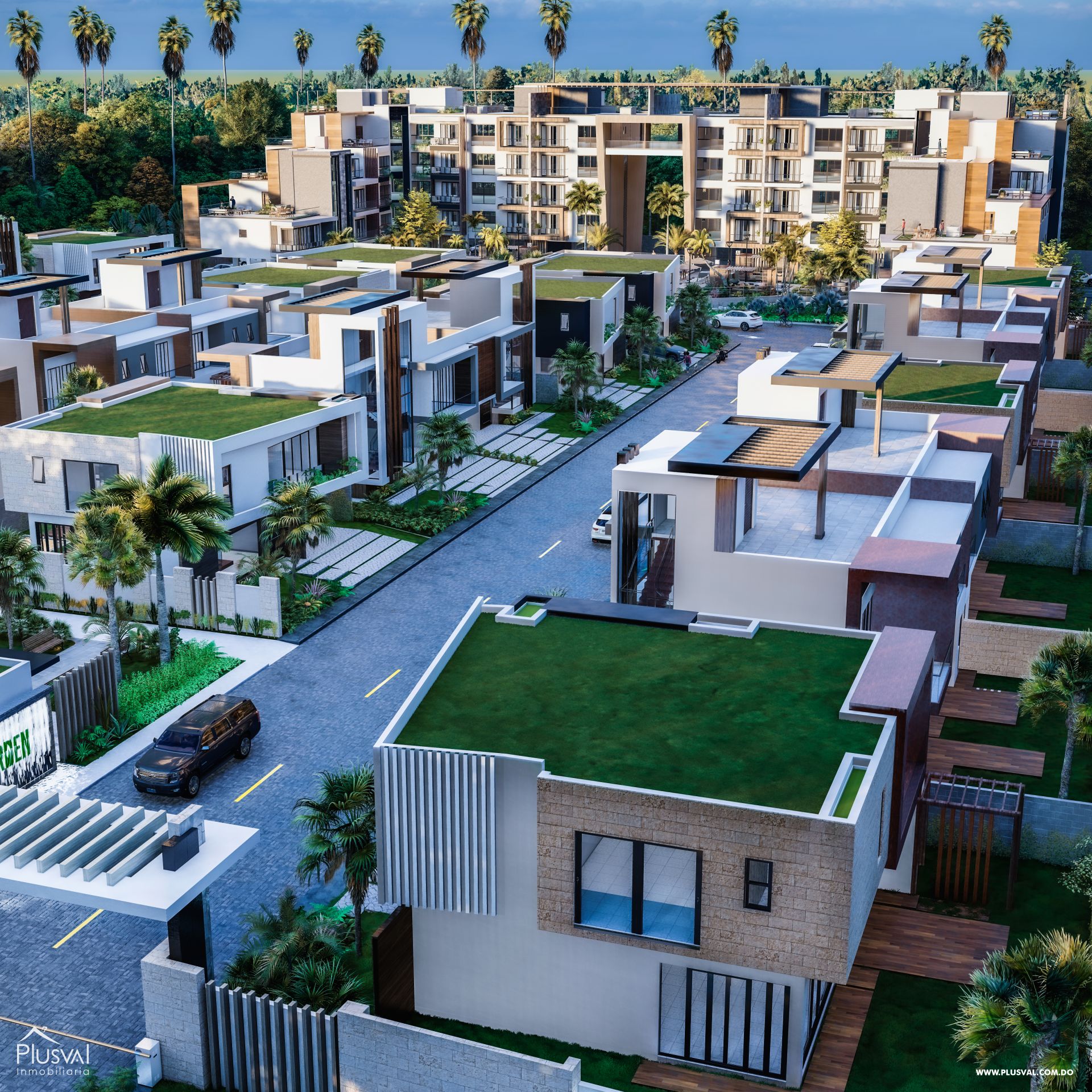 Villa en Venta,  Downtown- Punta cana 435473