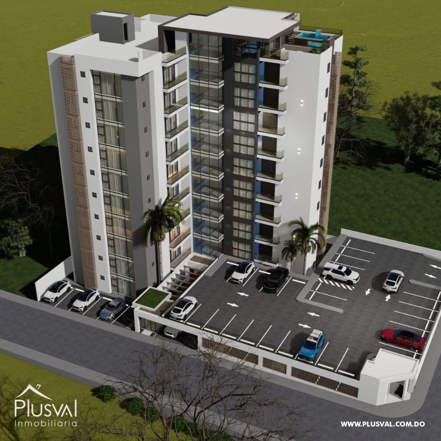 Exclusiva torre residencial en Urbanización Thomen con amenidades de lujo y terminaciones de primera. 473697