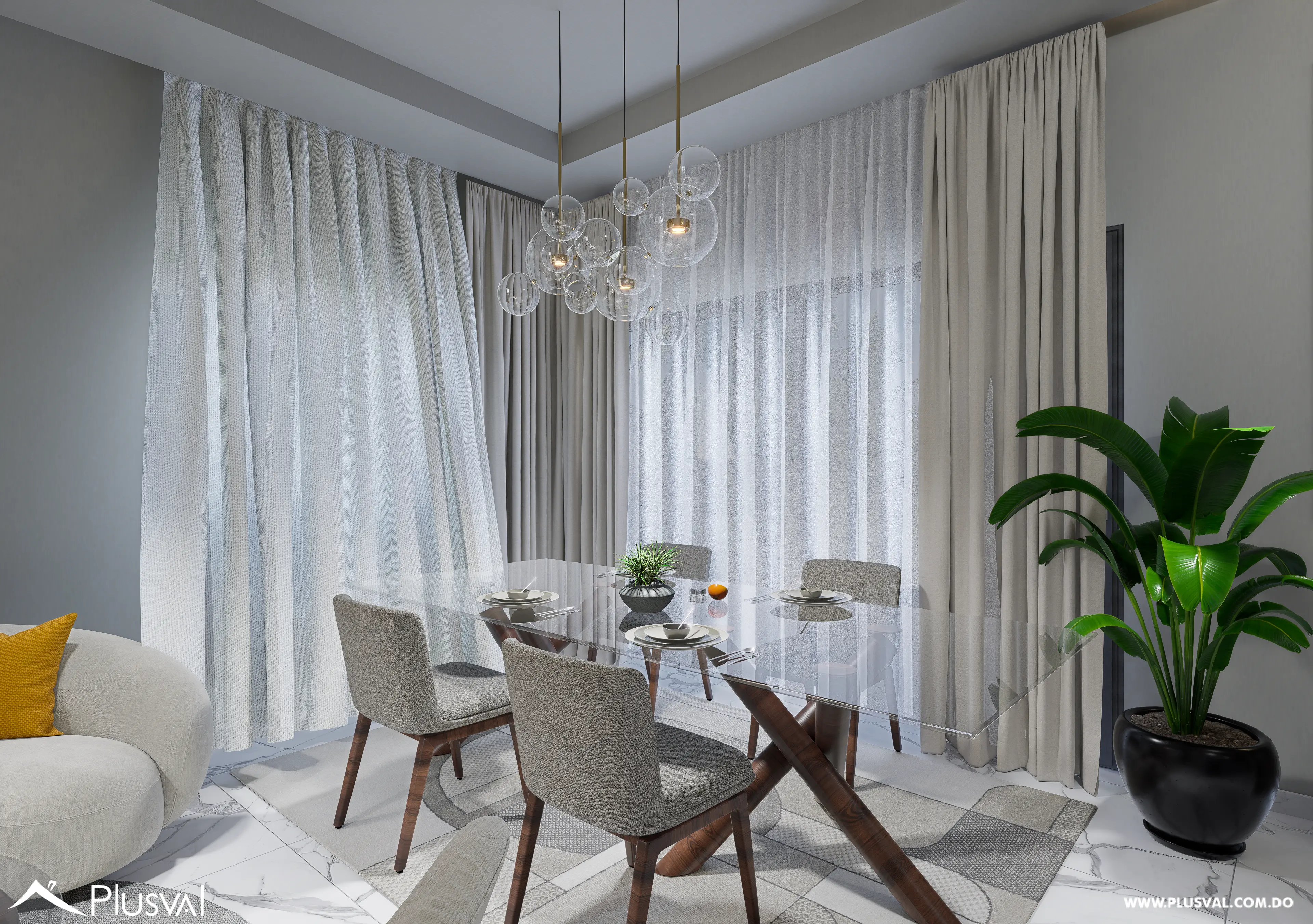 Townhouses de 3 habitaciones en venta en Bávaro – Punta Cana 463440