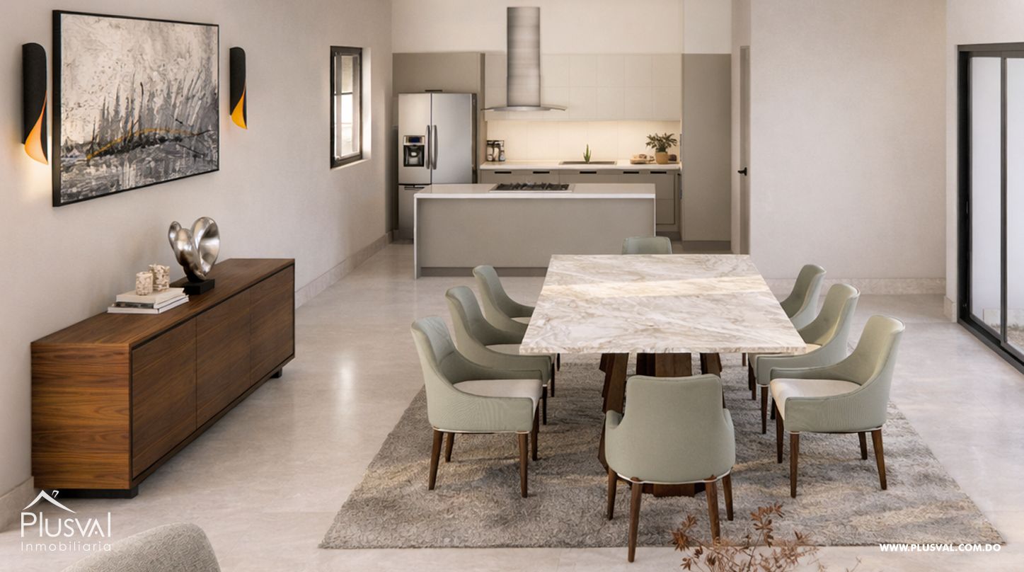 Elegante casa de dos niveles en Venta en Punta Cana Village West 481767