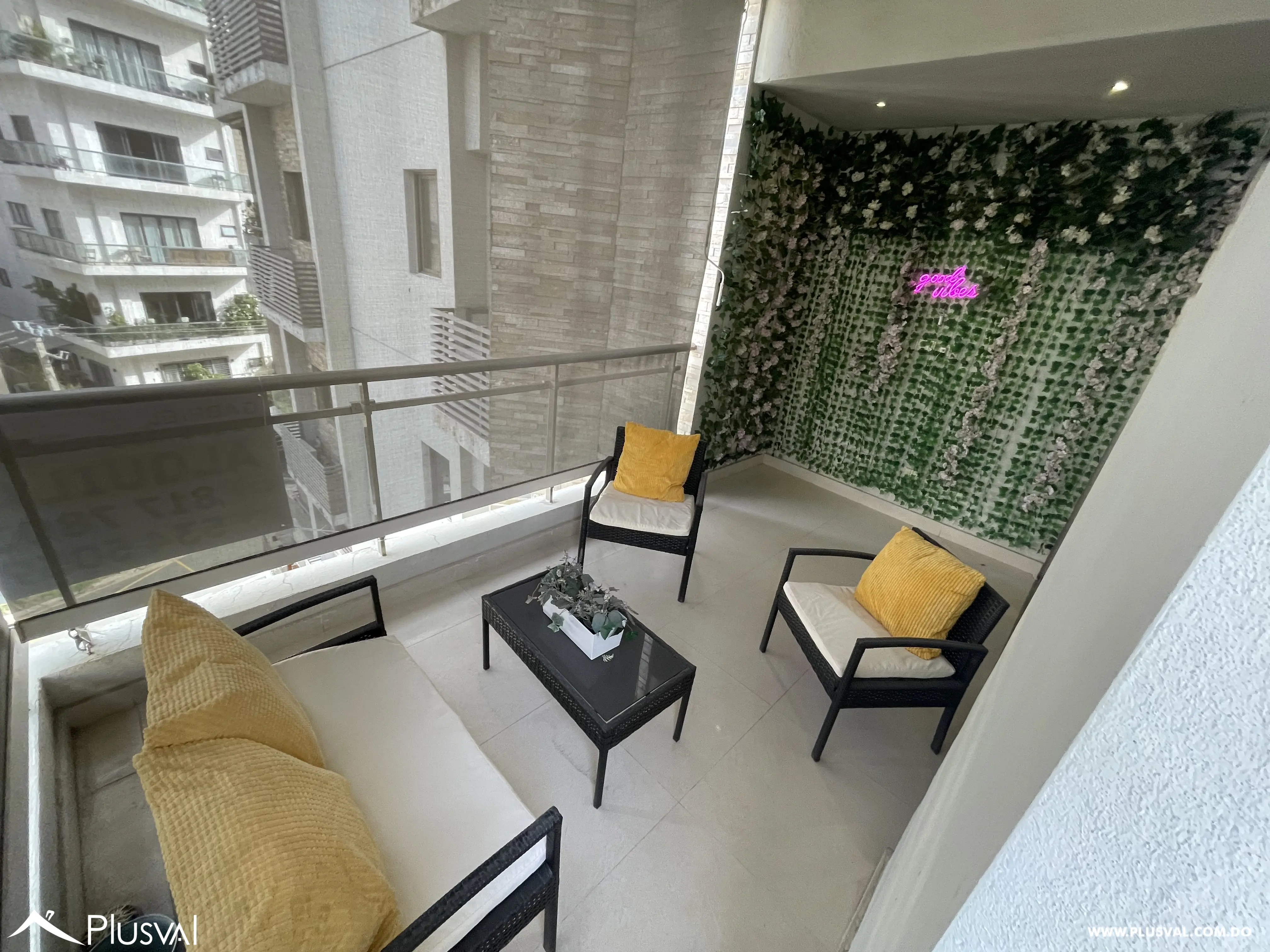 Apartamento amueblado en alquiler en Naco 460651