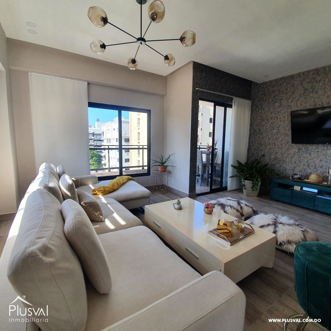 Apartamento en alquiler amueblado en Piantini 210135