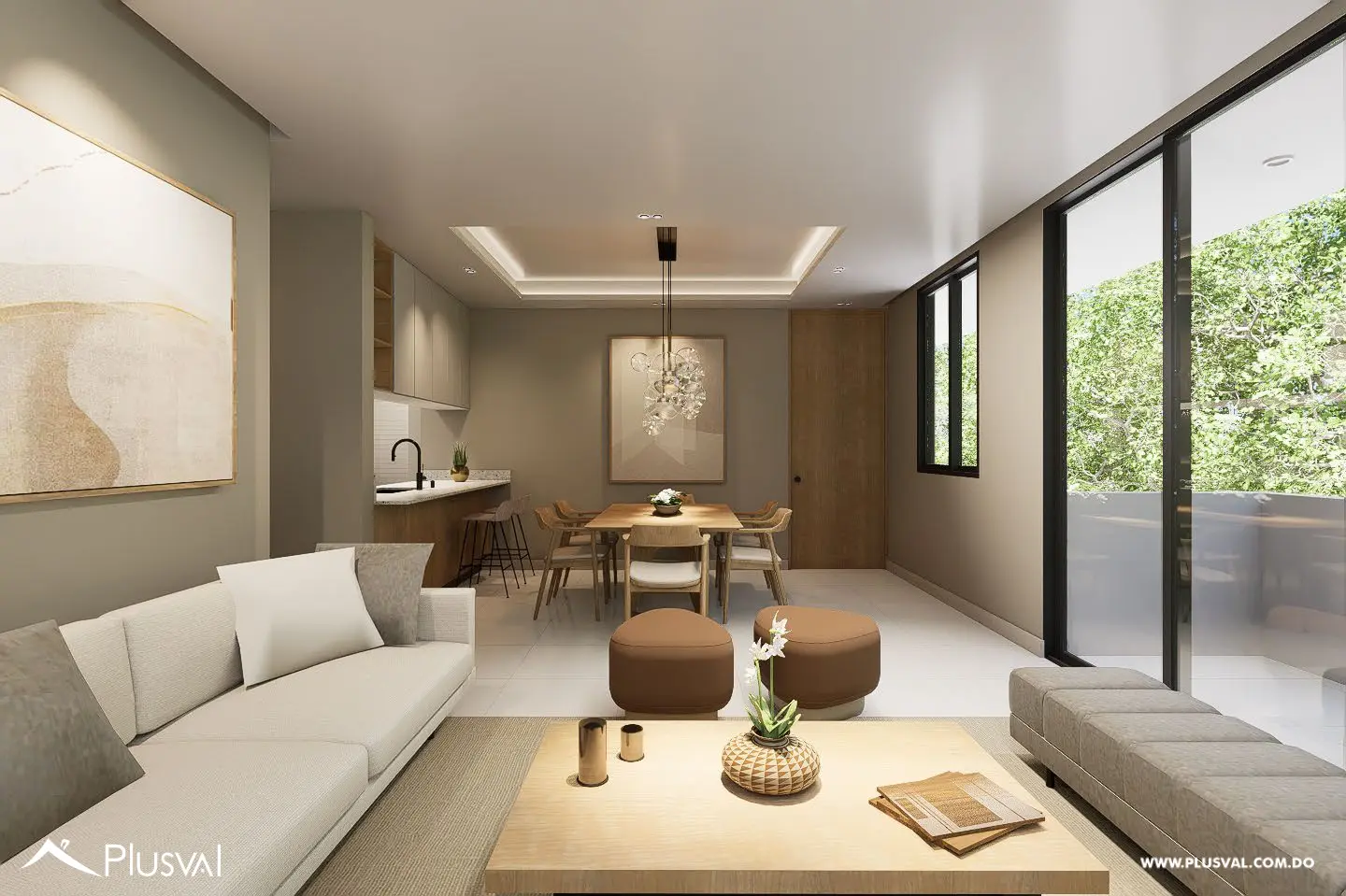 Venta de apartamento de 3 habitaciones en la Urbanización De los Doctores 501041