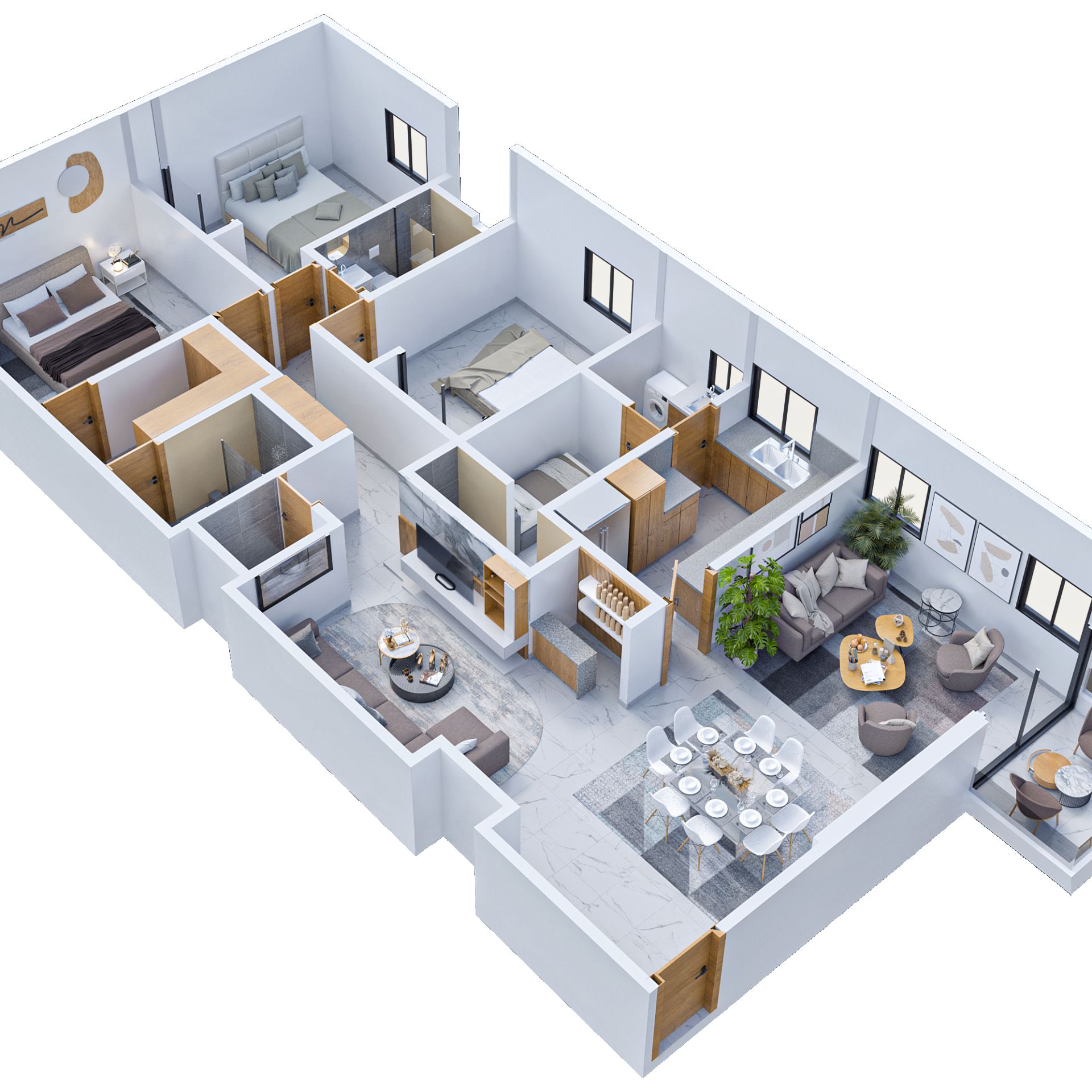Proyecto de Apartamentos en Construcción, Villa Marina 316740