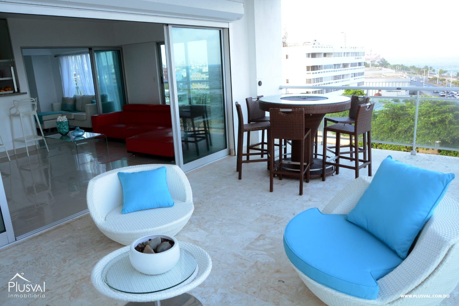 Apartamento en alquiler amueblado en Malecón de Santo Domingo 340203