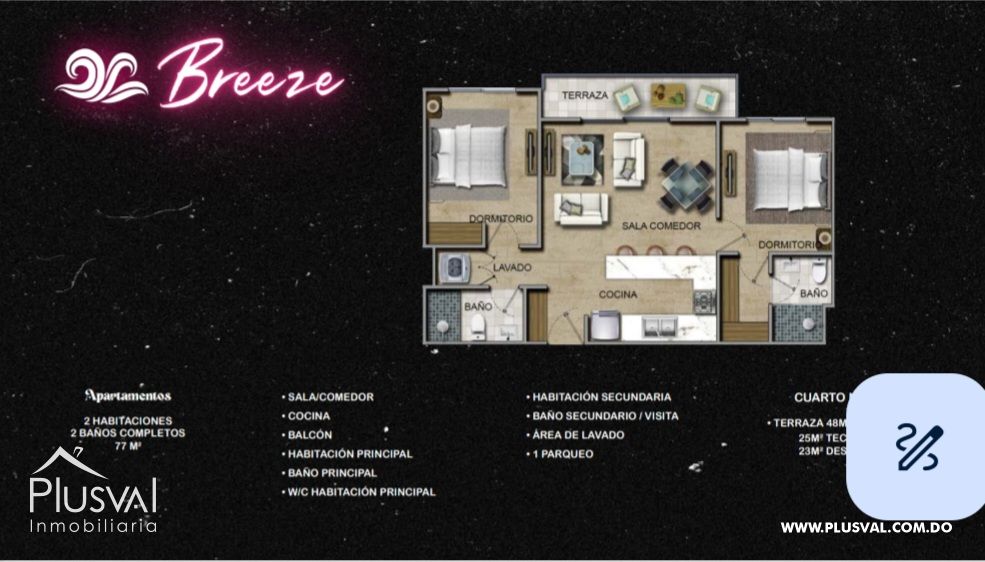 Apartamento en Venta,  Punta cana 270001