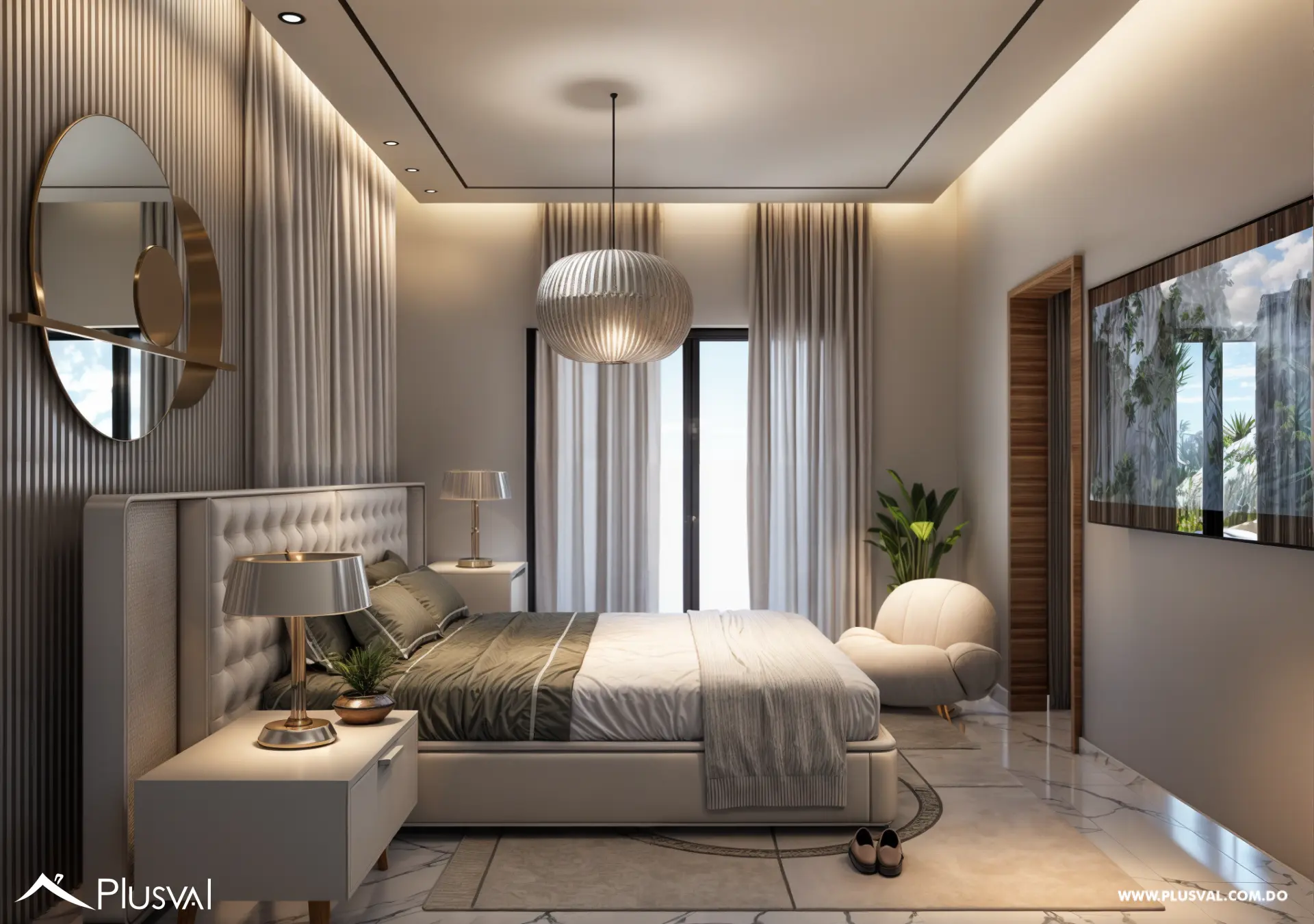 Residencia de 3 habitaciones con piscina y terraza privada en Punta Cana 462335