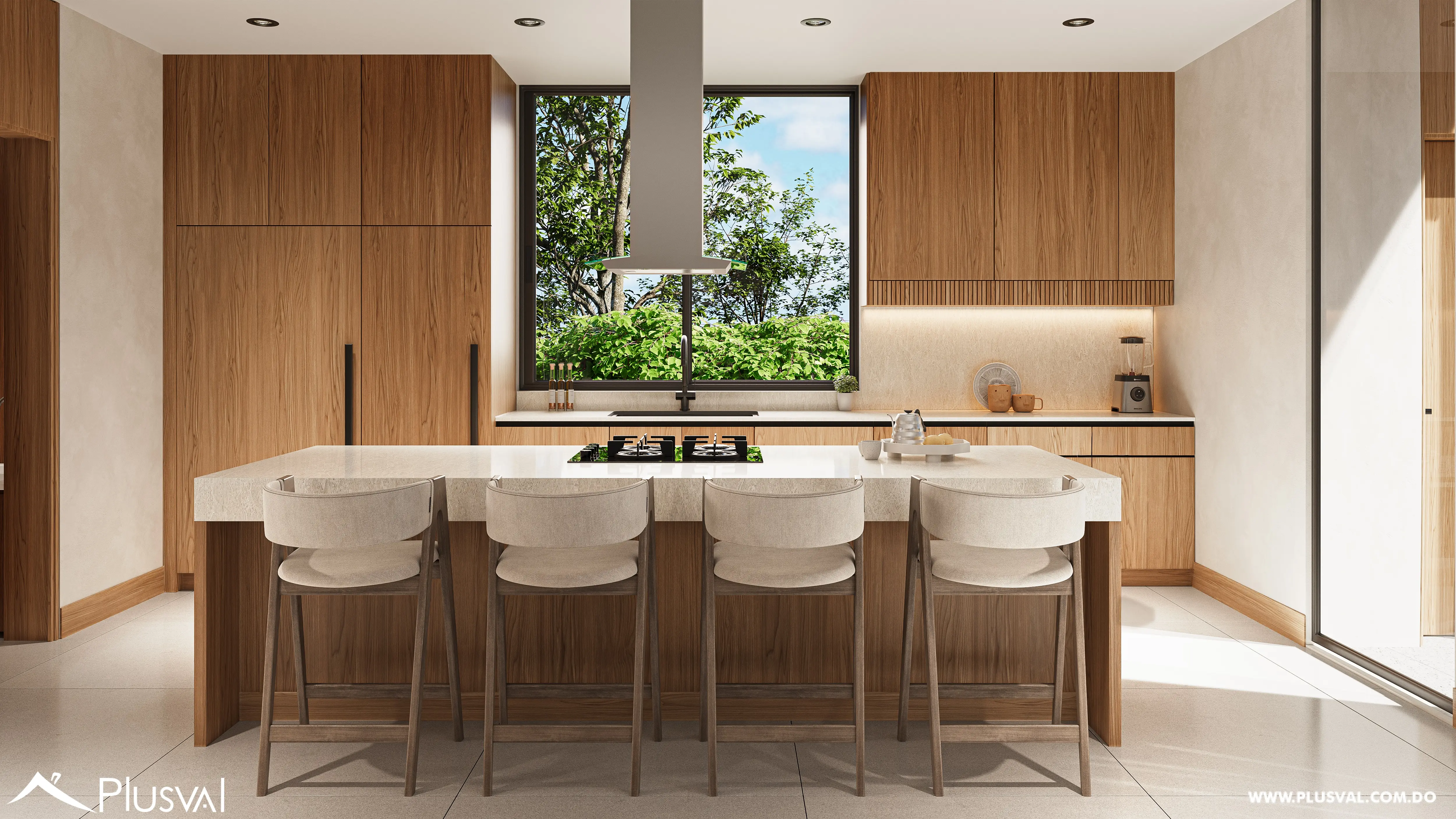 Villas en plano de 4 habitaciones en Cap Cana Punta Cana 478987