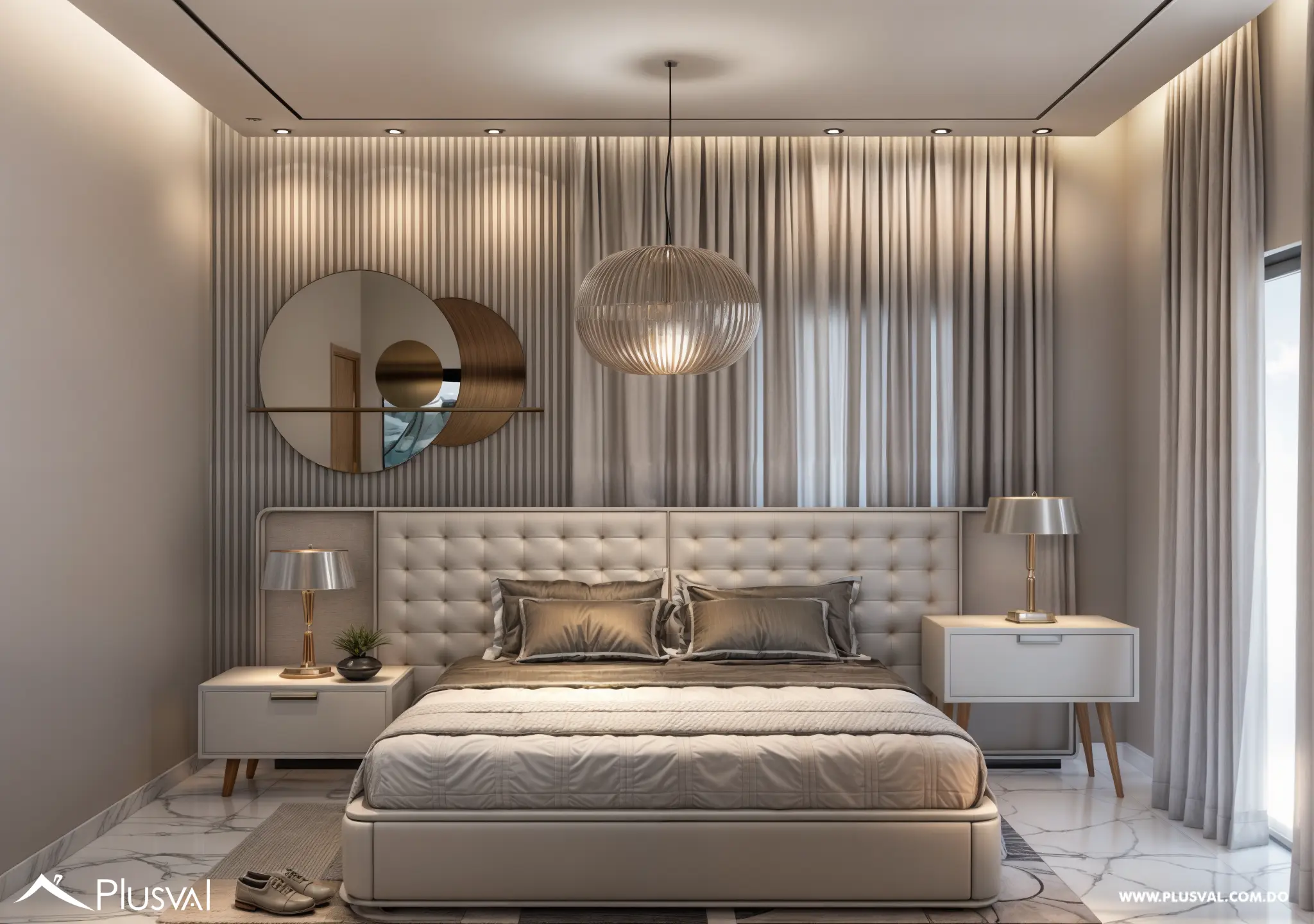 Residencia de 3 habitaciones con piscina y terraza privada en Punta Cana 462334