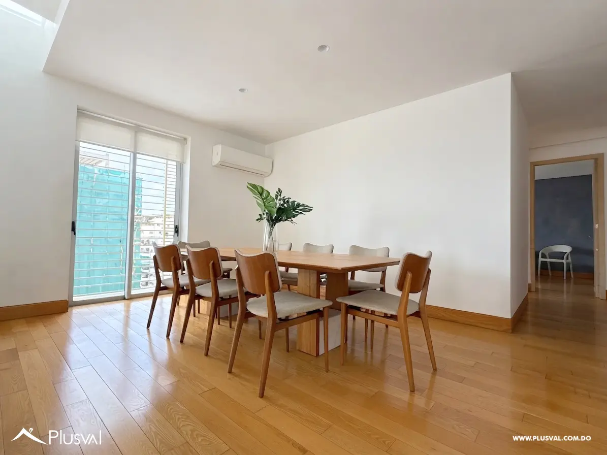 Penthouse Dúplex Amueblado en Alquiler | Evaristo Morales 516821