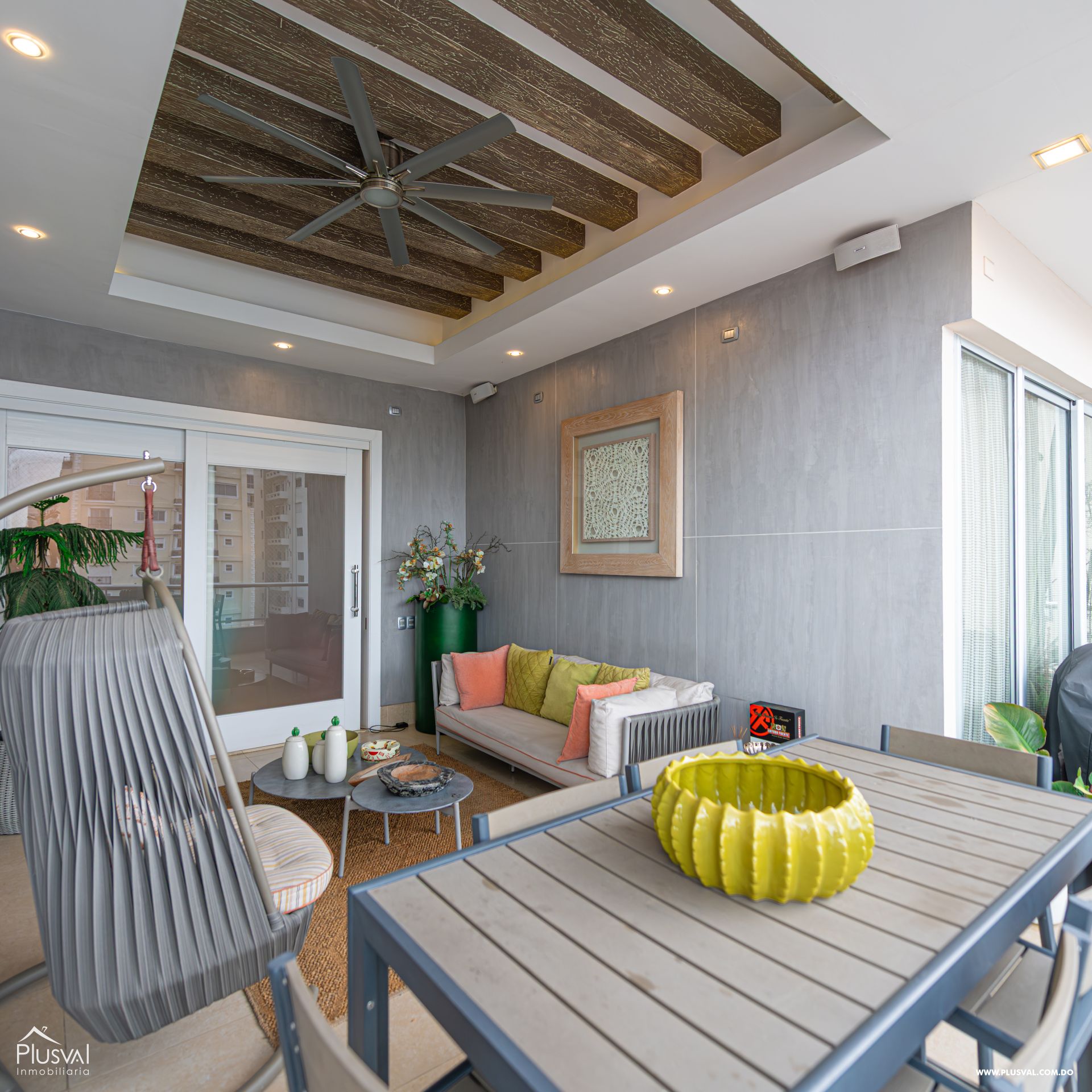 Apartamento Amueblado de Lujo con Terraza y 3 Hab. en Piantini 447561