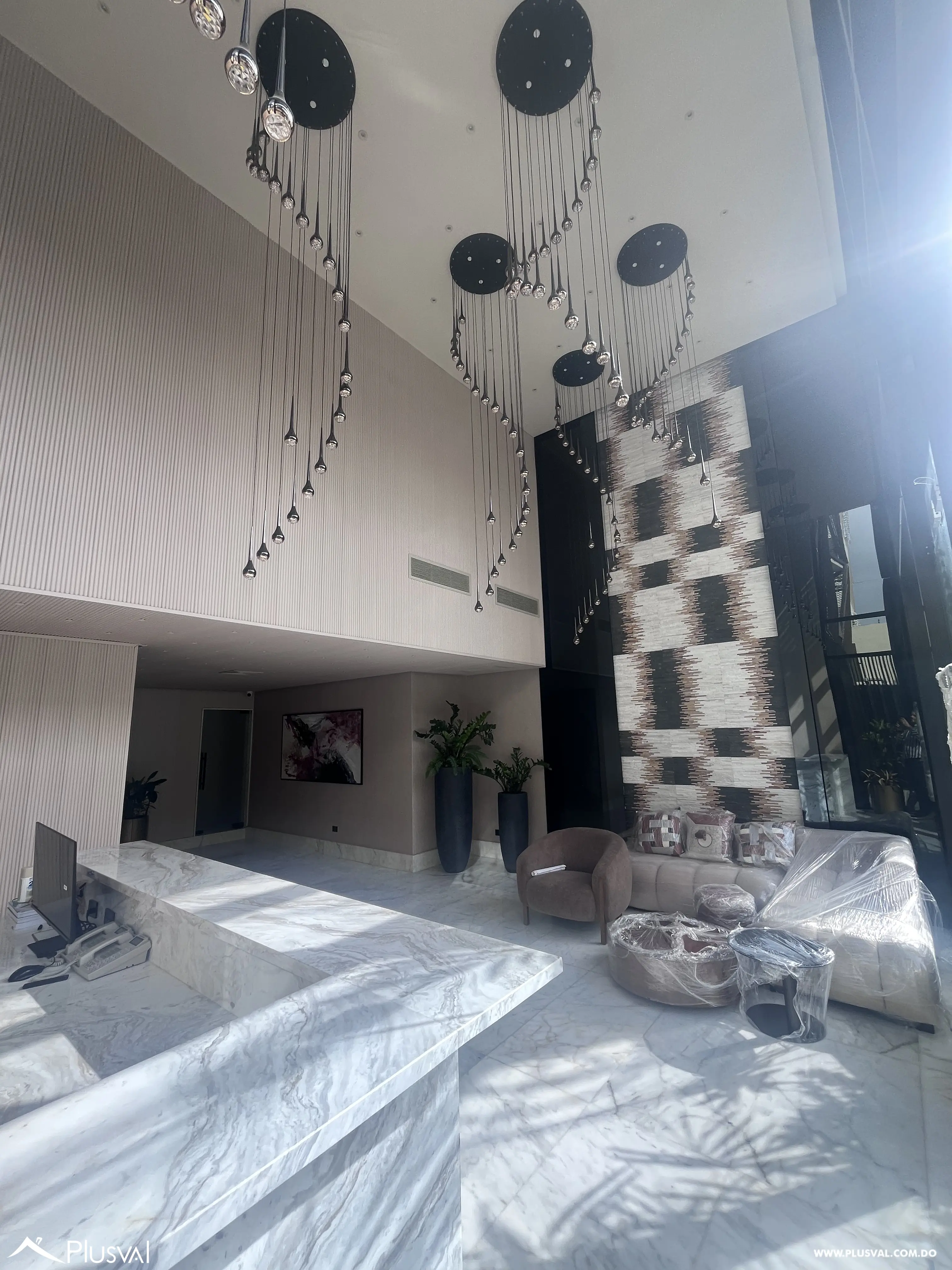 Apartamento con linea blanca en alquiler en Piantini 522253