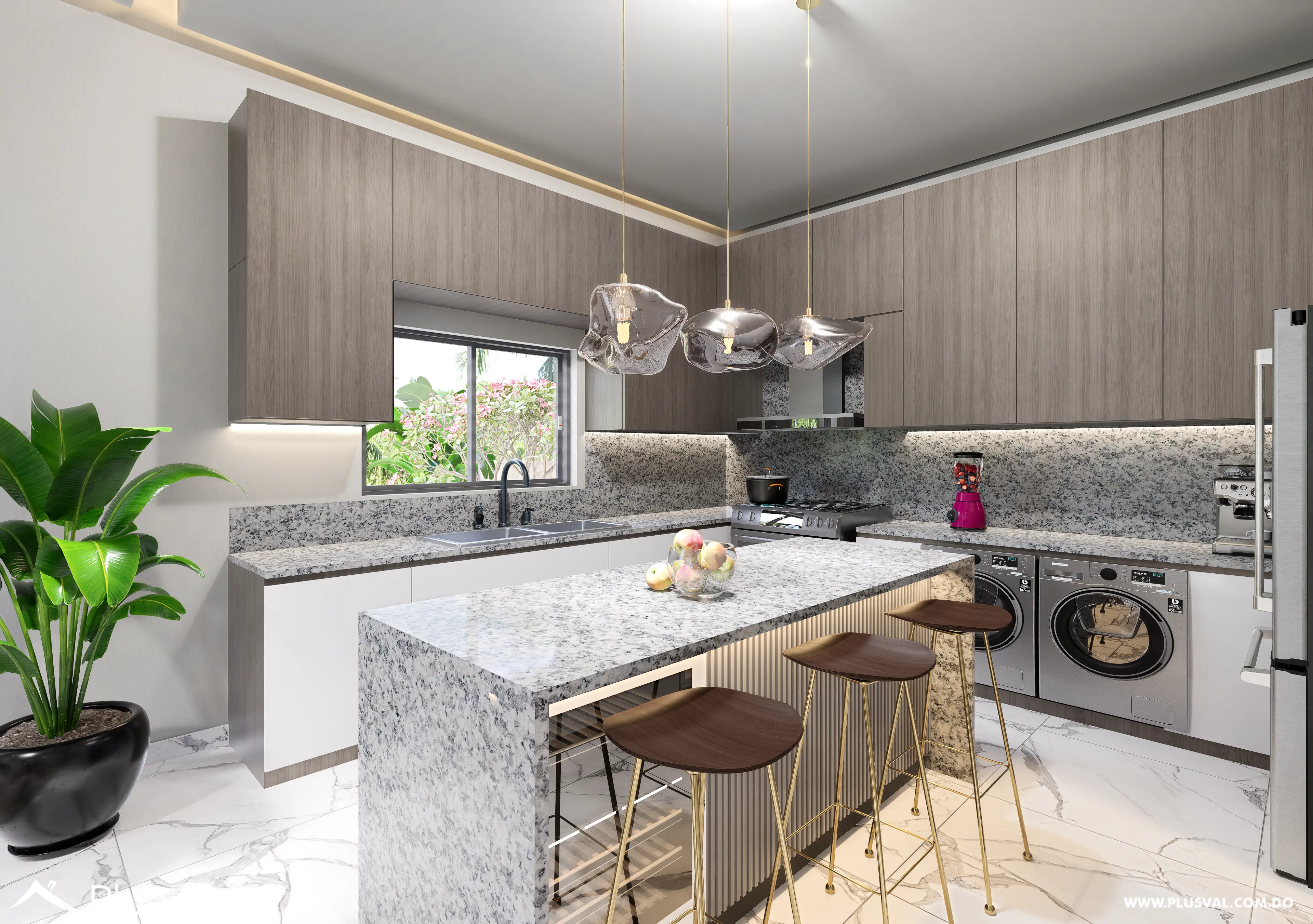 Townhouses de 3 habitaciones en venta en Bávaro – Punta Cana 463433