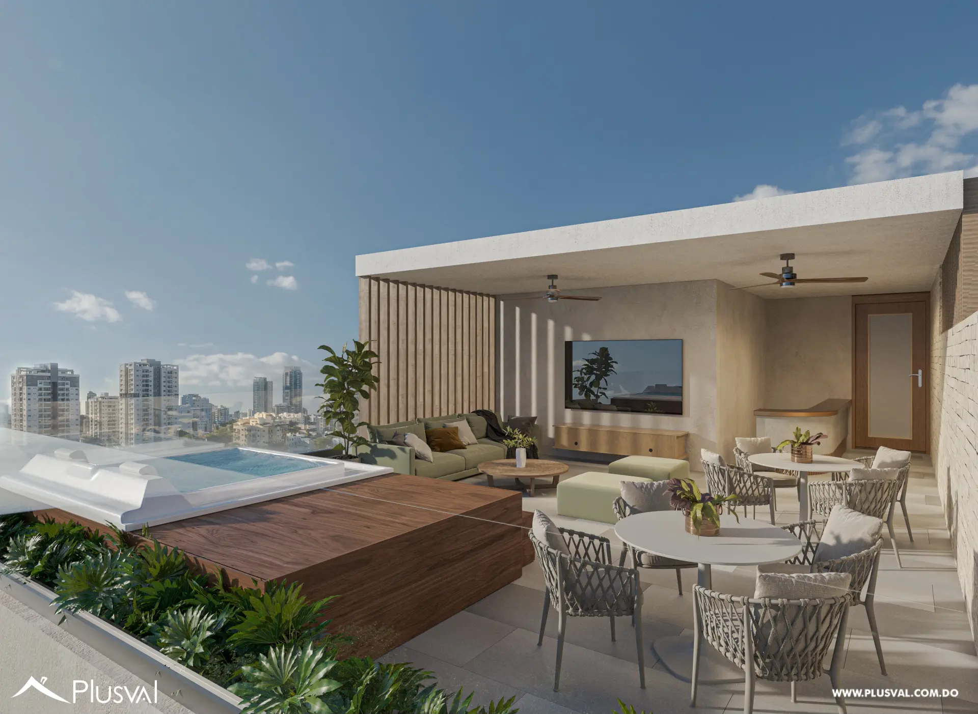Proyecto en construcción en Naco en venta 498074
