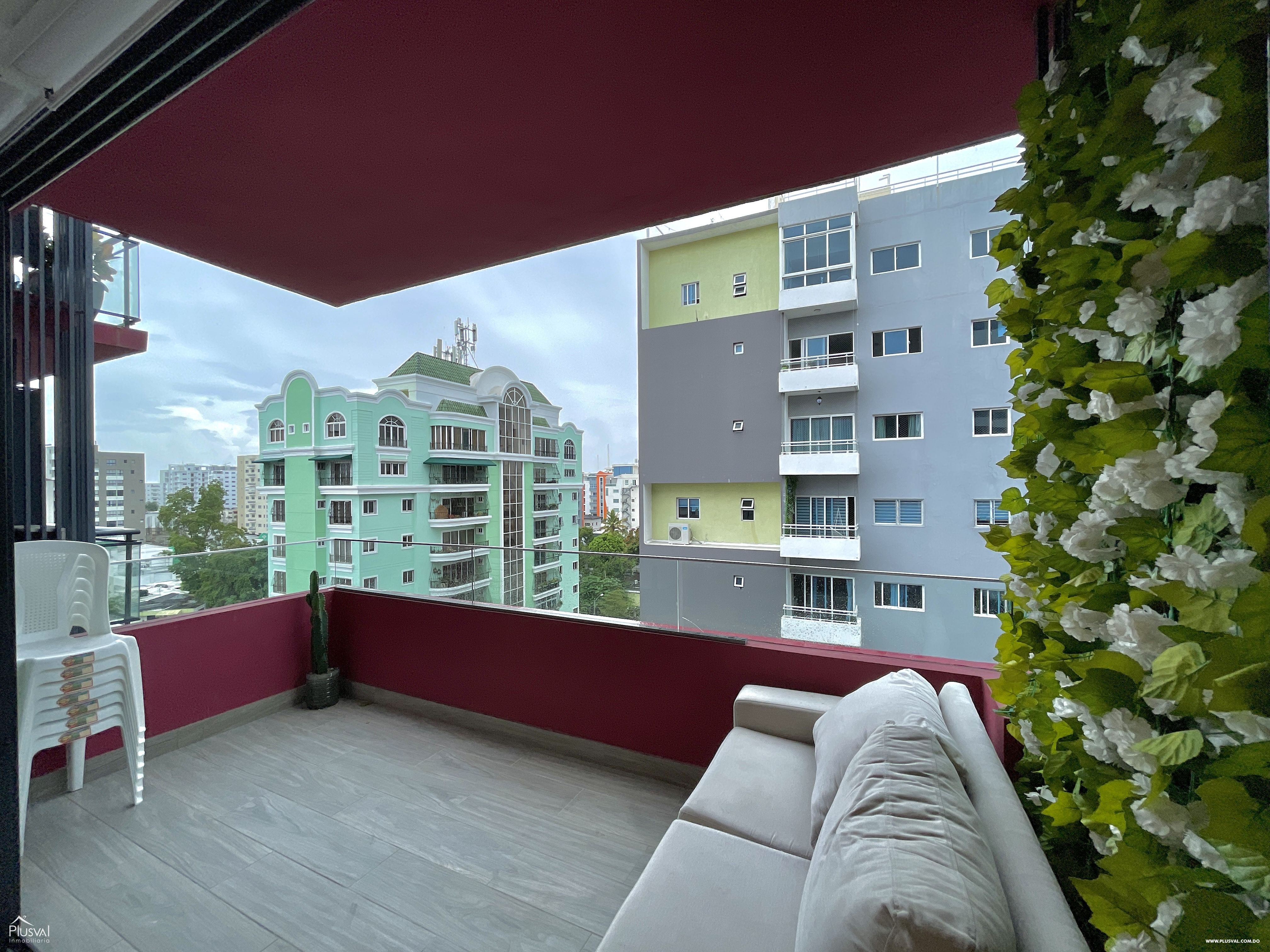 Venta Apartamento Moderno Amueblado en Evaristo Morales 248694