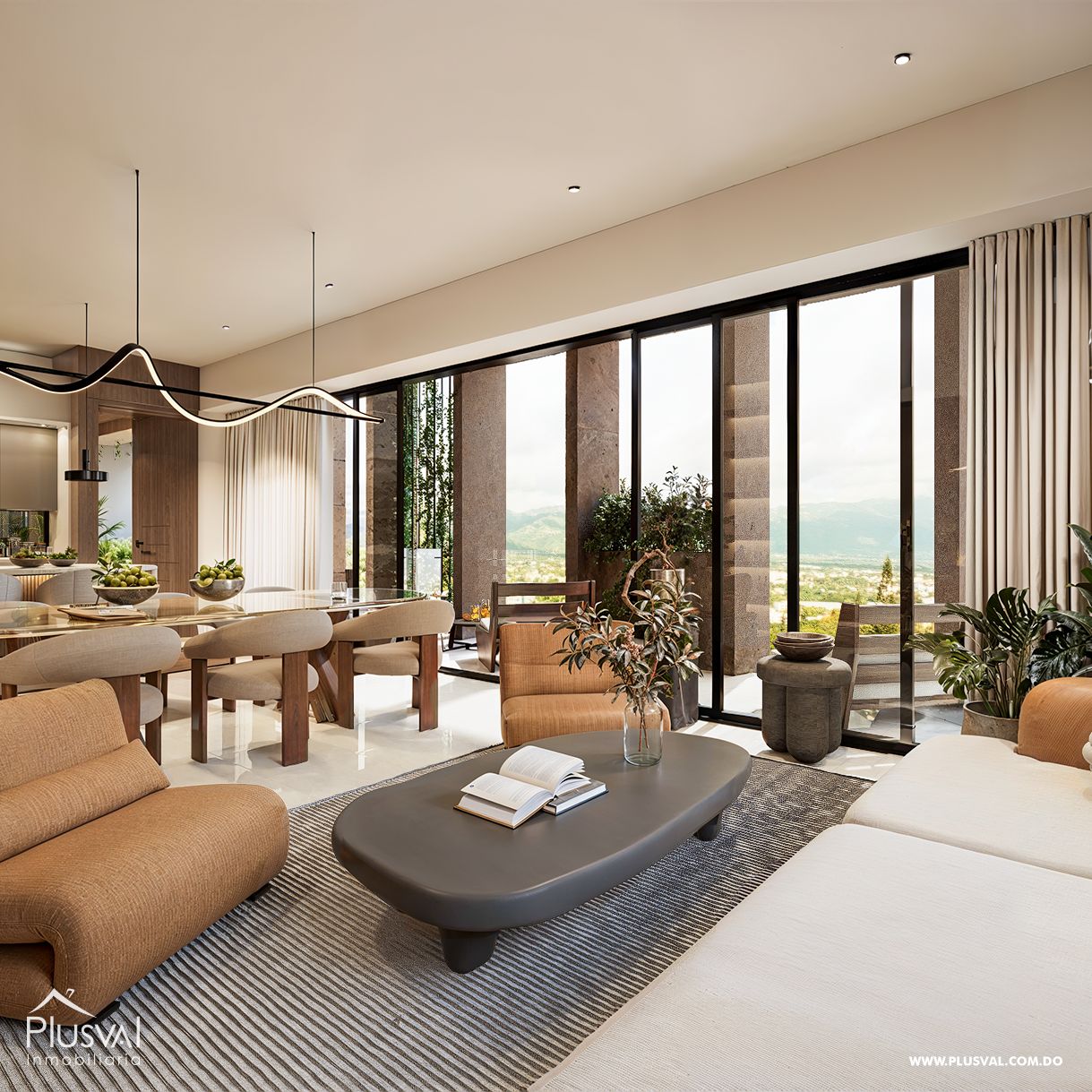 Moderna torre residencial en sector exclusivo en Santiago. 430984