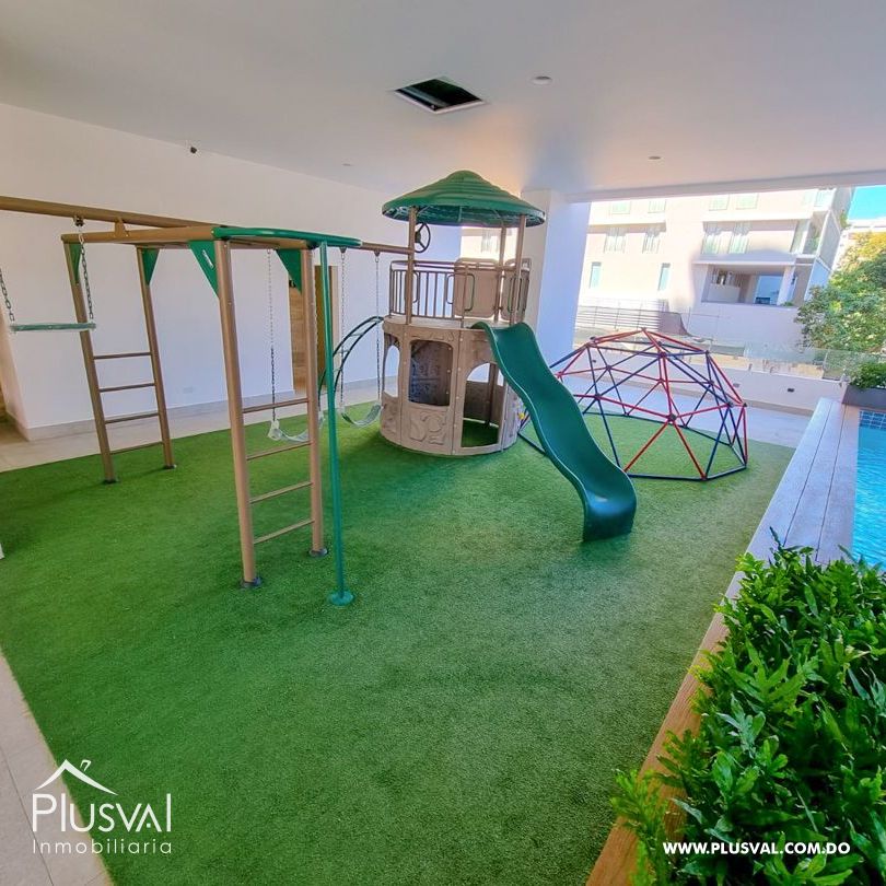Apartamento amueblado 1 hab+estudio en alquiler,  Piantini 278412