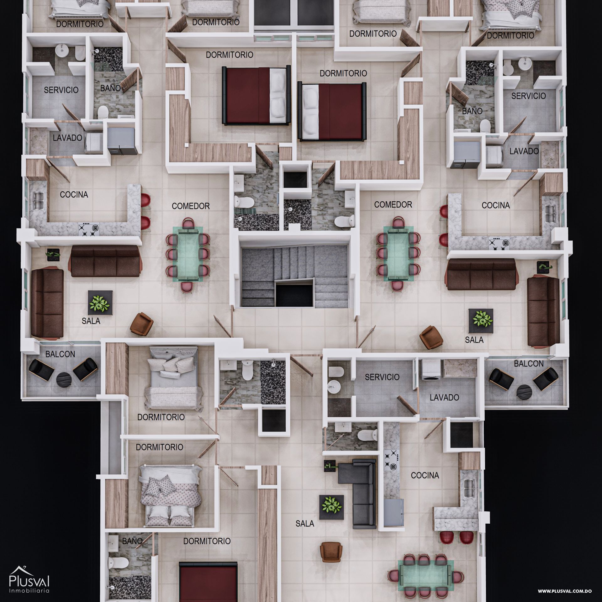 Apartamento en venta en Prado Oriental, Santo Domingo Este 297195