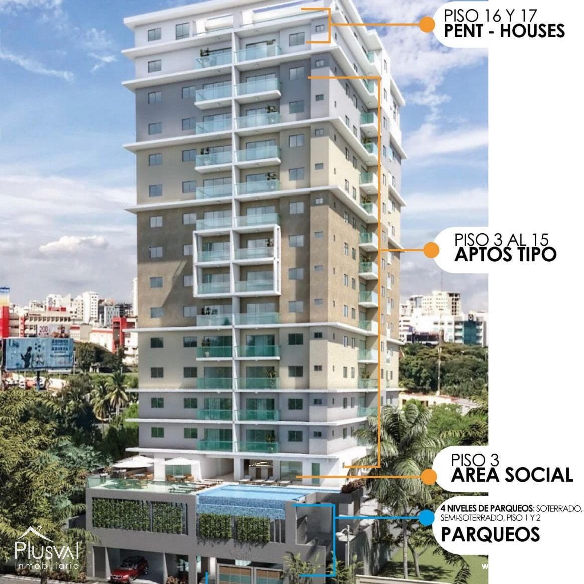 Apartamentos de 1, 2 y 3 habitaciones, Alma Rosa I 358962