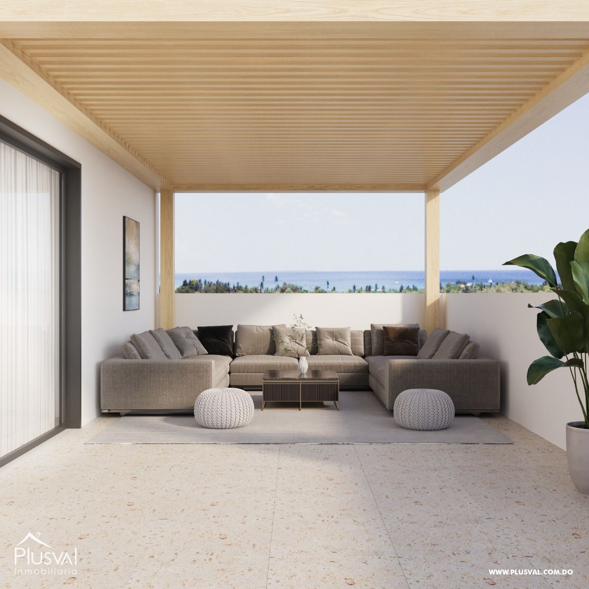 Pent-house de 3 habitaciones a 3 minutos de la playa. 472407