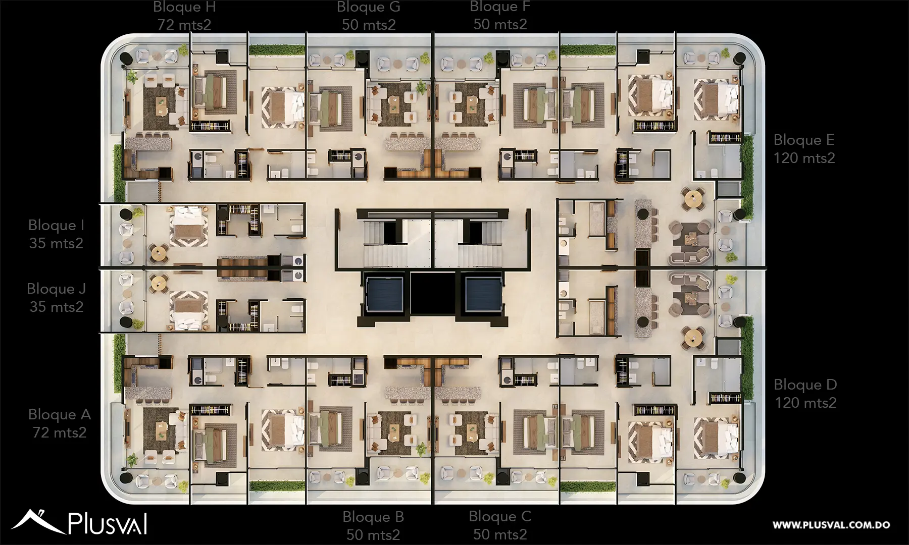 APARTAMENTOS EN VENTA CERCANO A PLAYA JUAN DOLIO (TIPO D & E) 512769