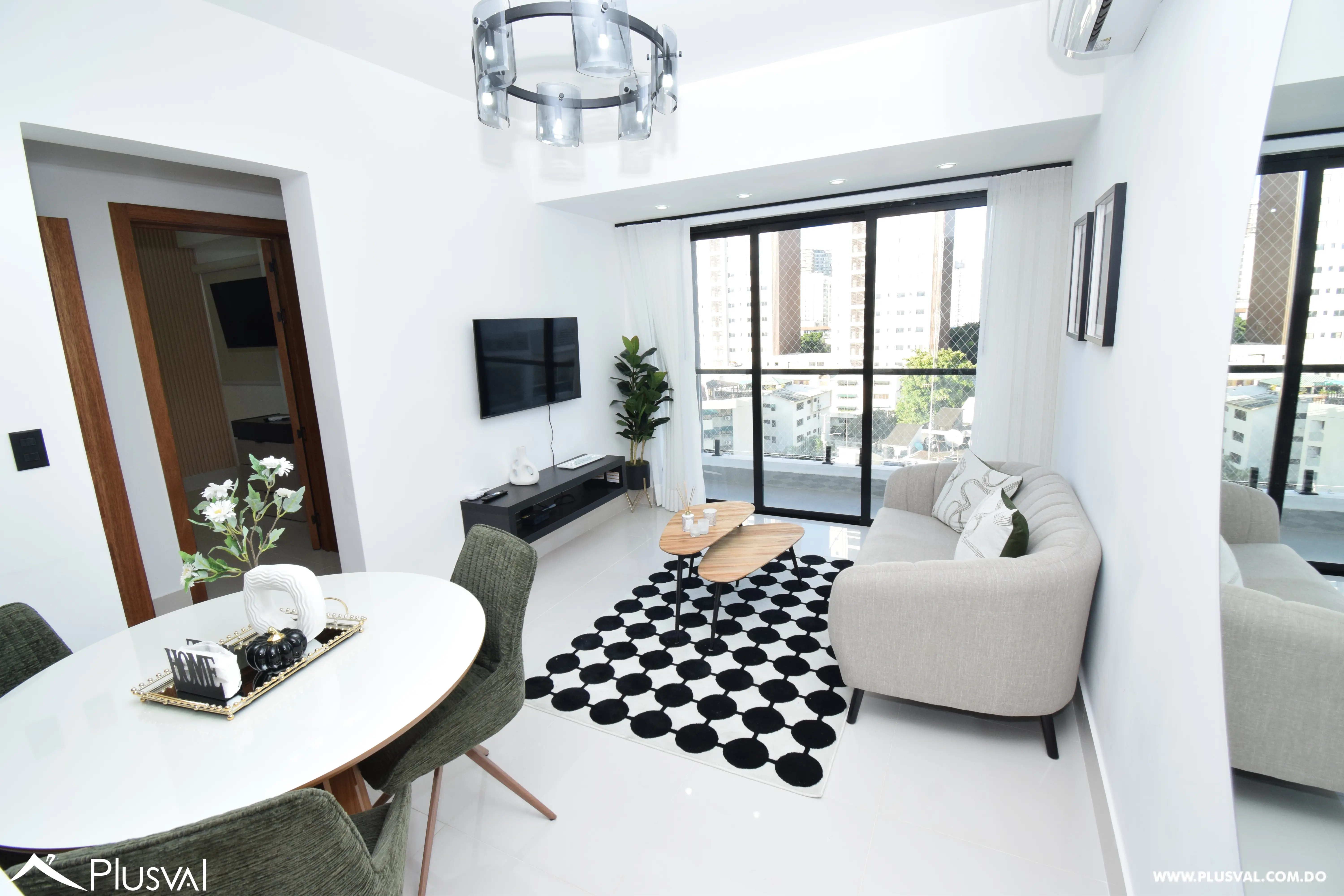 Apartamento en alquiler amueblado de 1 habitación en Primis Serralles a estrenar por ti 486763