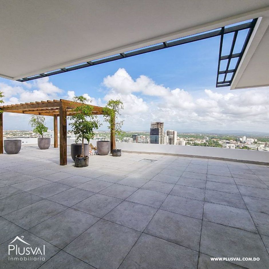 Apartamento amueblado 1 hab+estudio en alquiler,  Piantini 278408