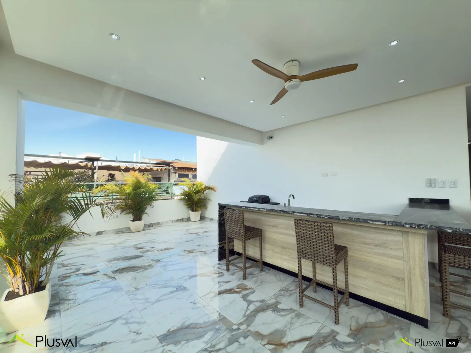 Penthouse en venta en Renacimiento Amueblado o con Linea Blanca 445723