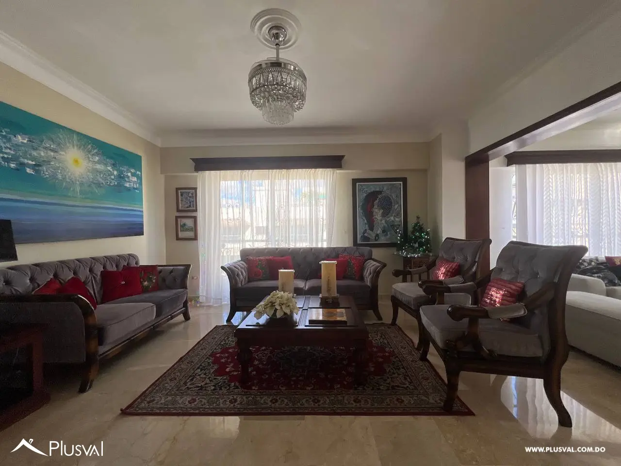 Penthouse de lujo en Urbanización Real con 4 habitaciones, terrazas dobles y 3 salas de estar 472900