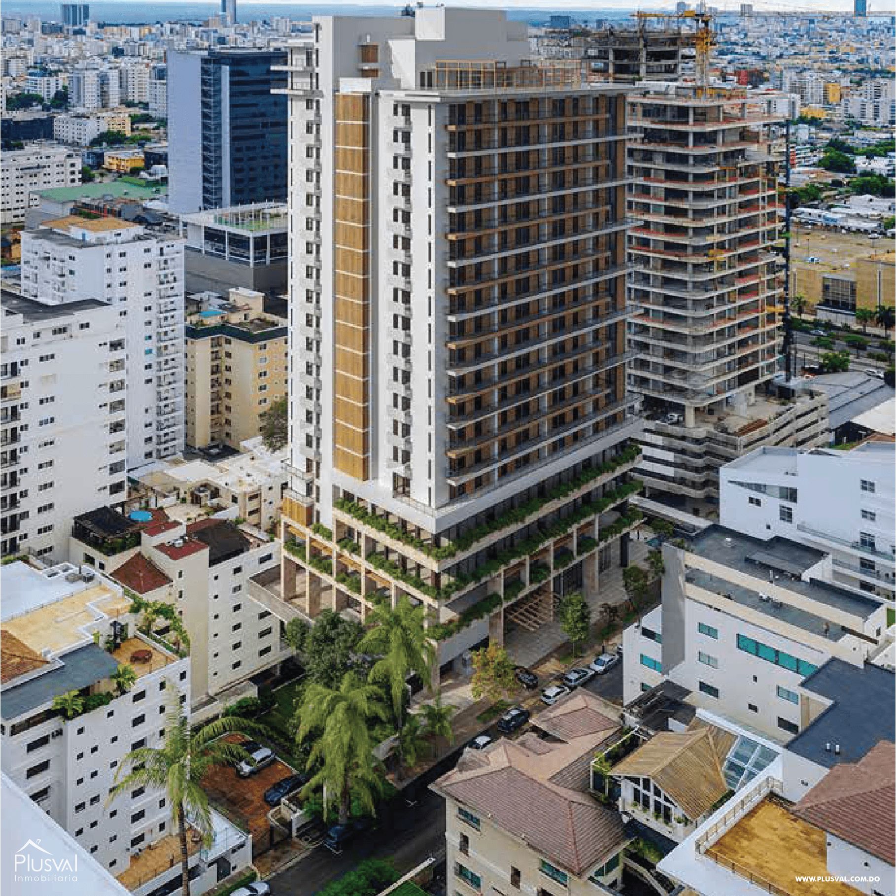 Penthouse en venta de 3 habitaciones en Piantini 336396